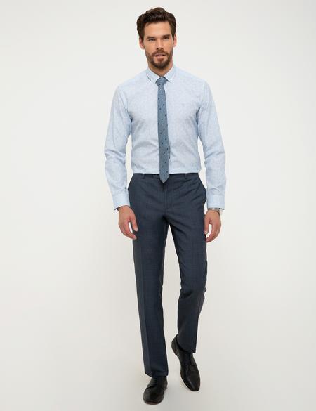 Açık Mavi Slim Fit Gömlek - 50211225002