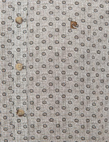 Gri Melanj Slim Fit Gömlek - 50211229009