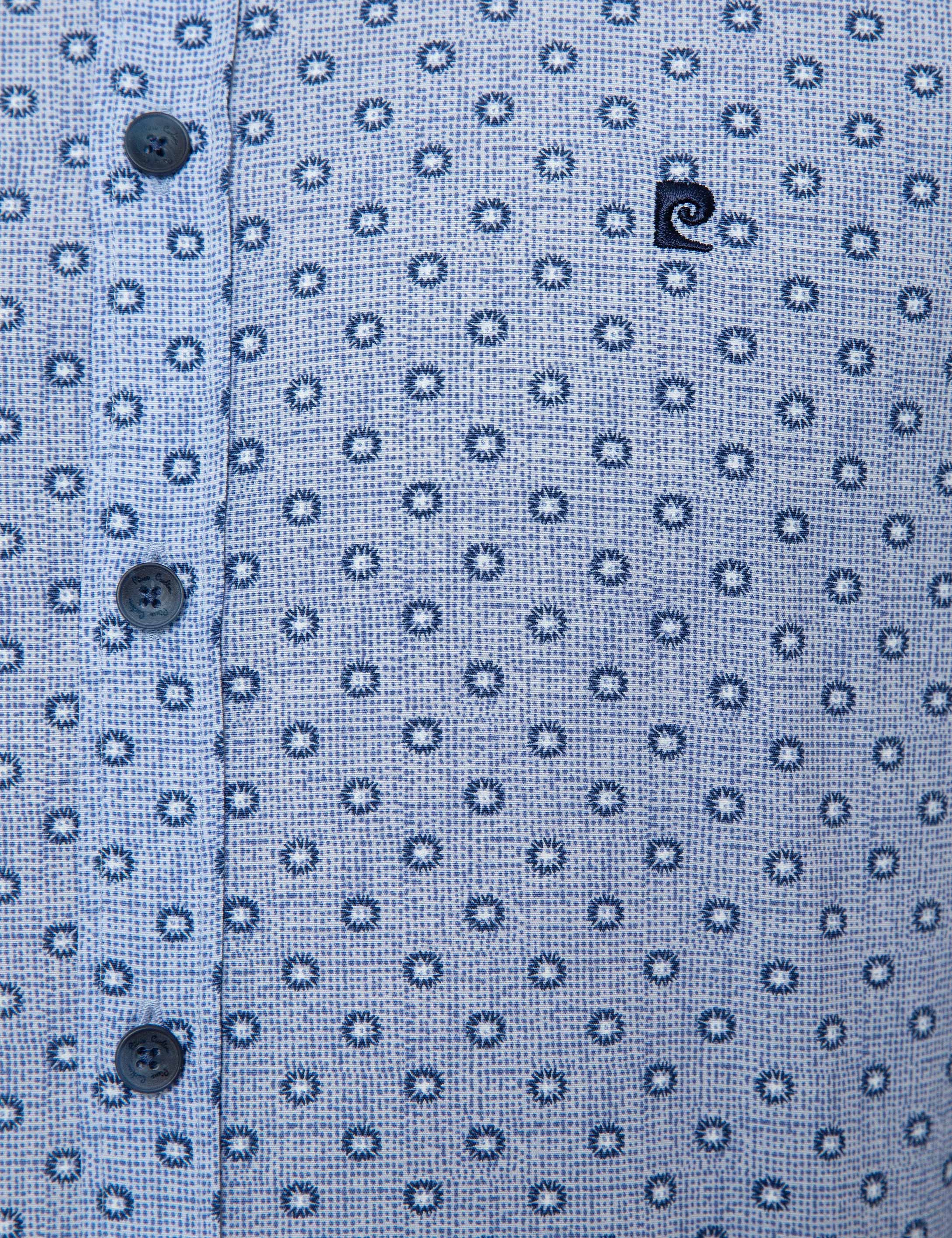 Mavi Slim Fit Gömlek - Image 5