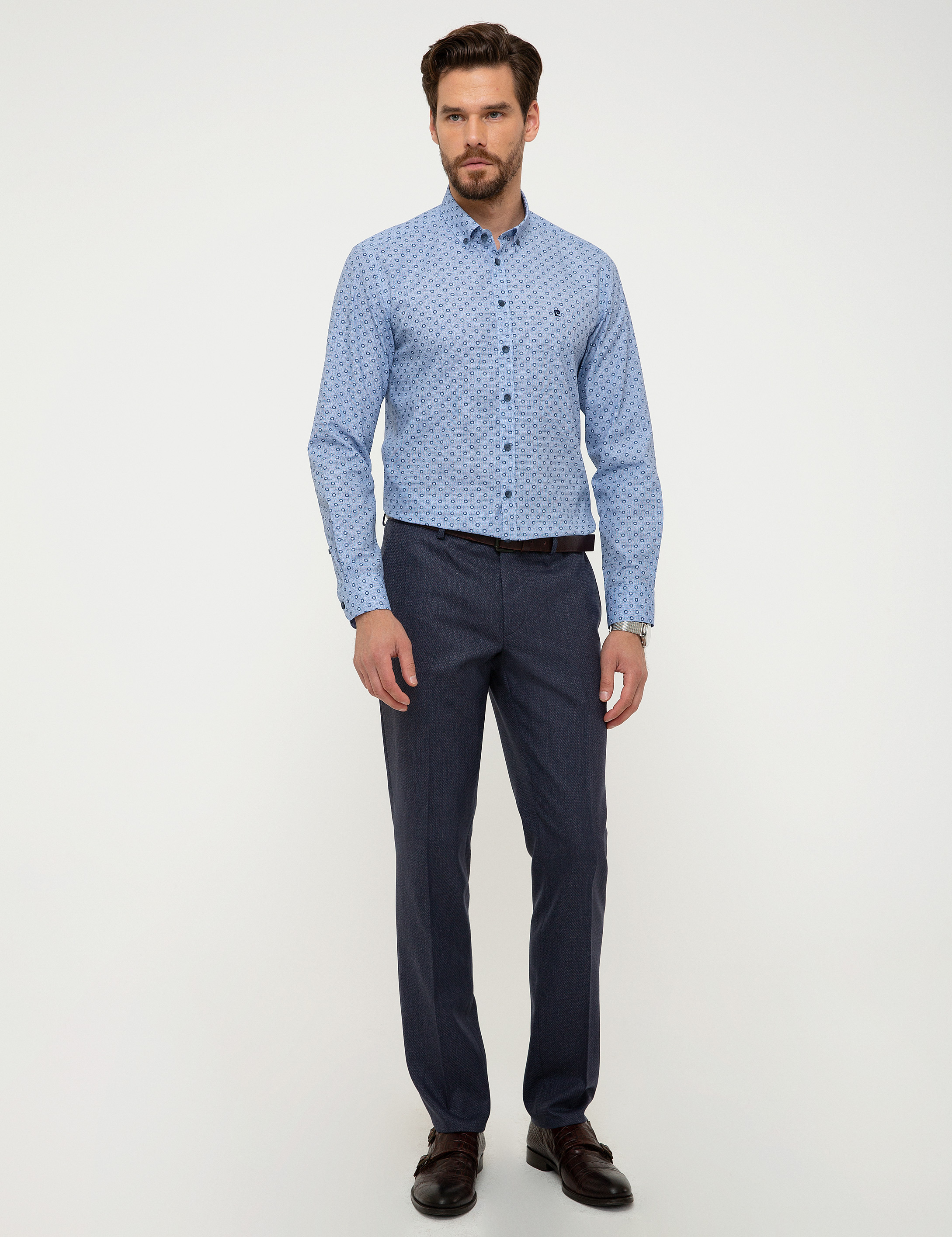 Mavi Slim Fit Gömlek