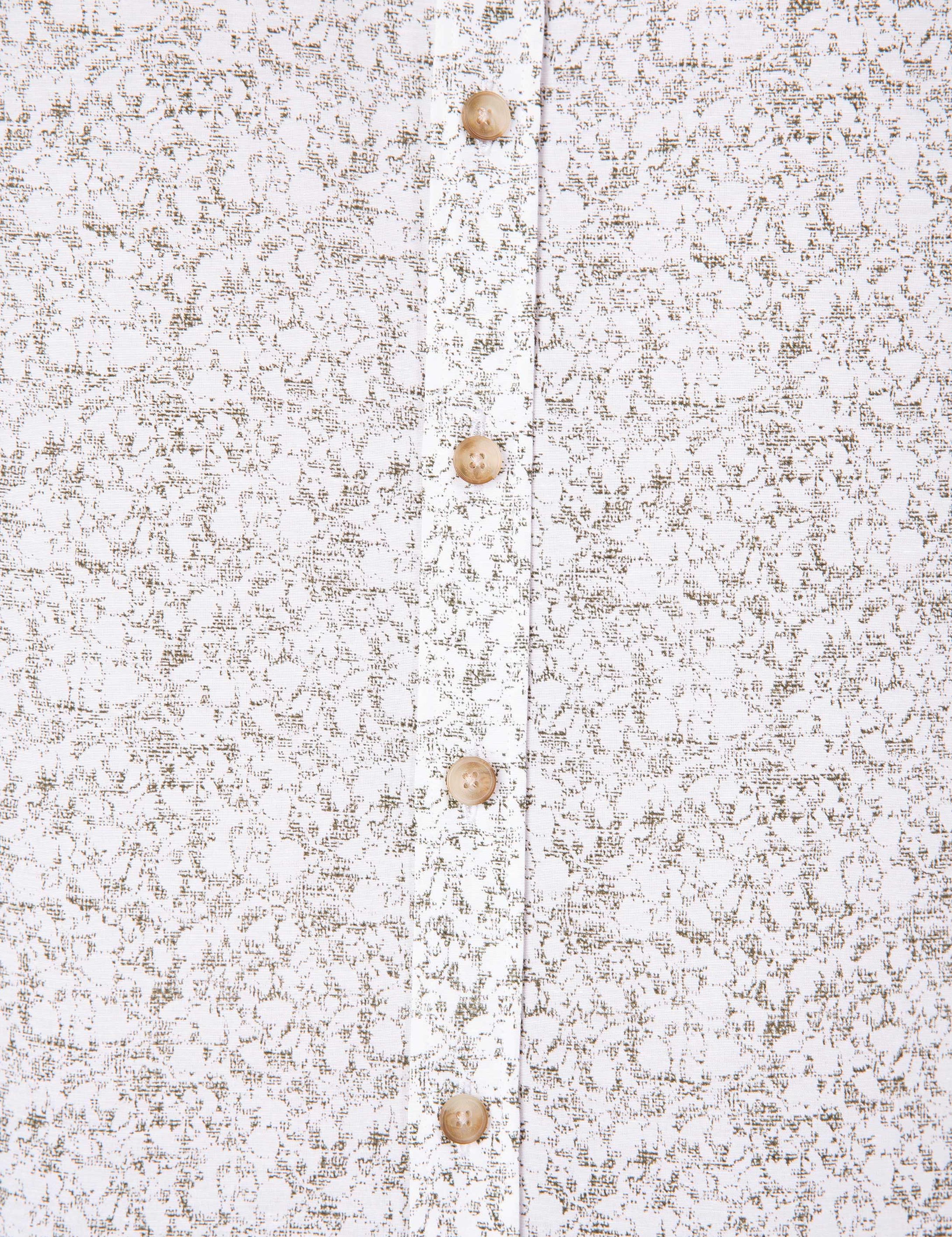 Yeşil Slim Fit Uzun Kollu Gömlek