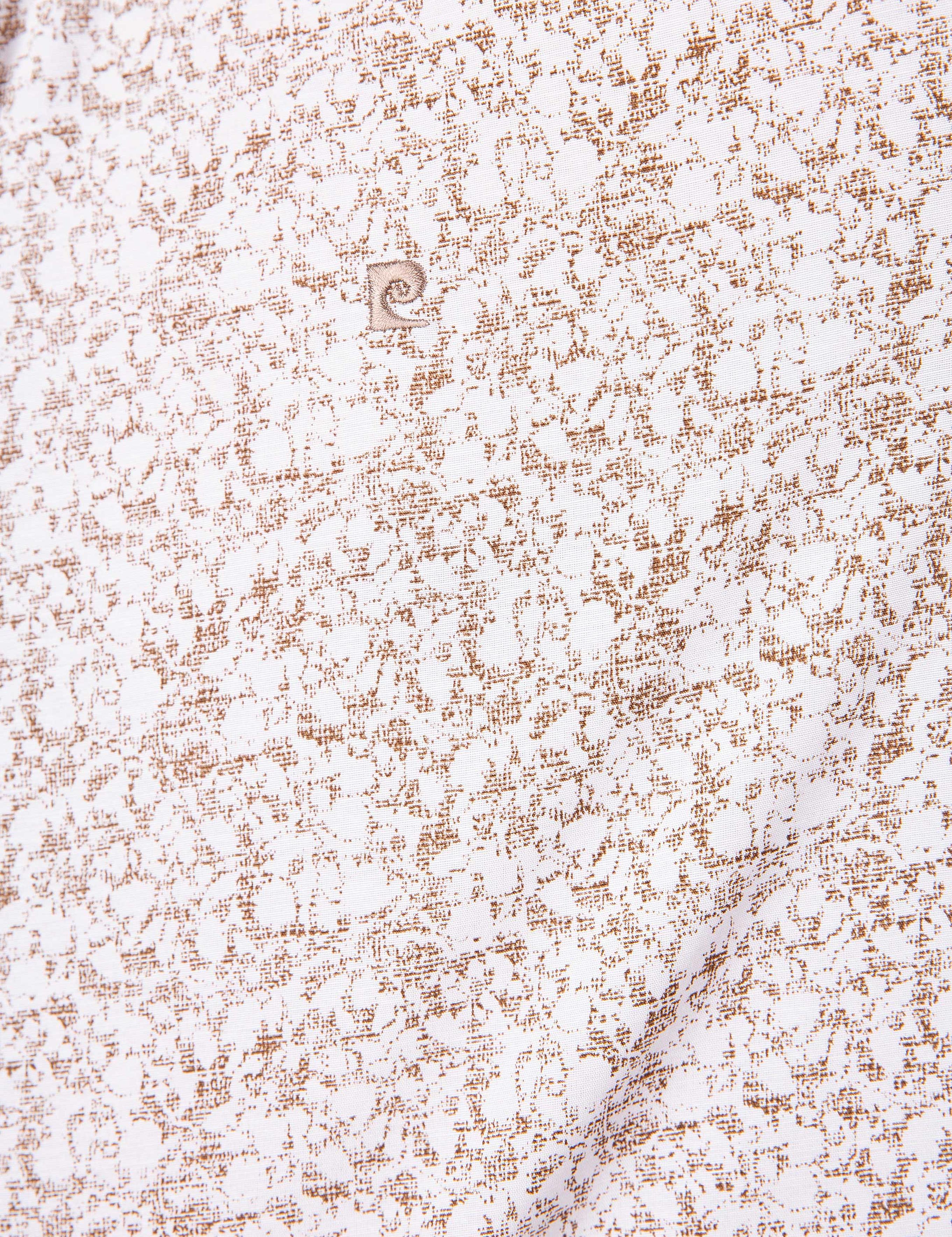 Bej Slim Fit Uzun Kollu Gömlek