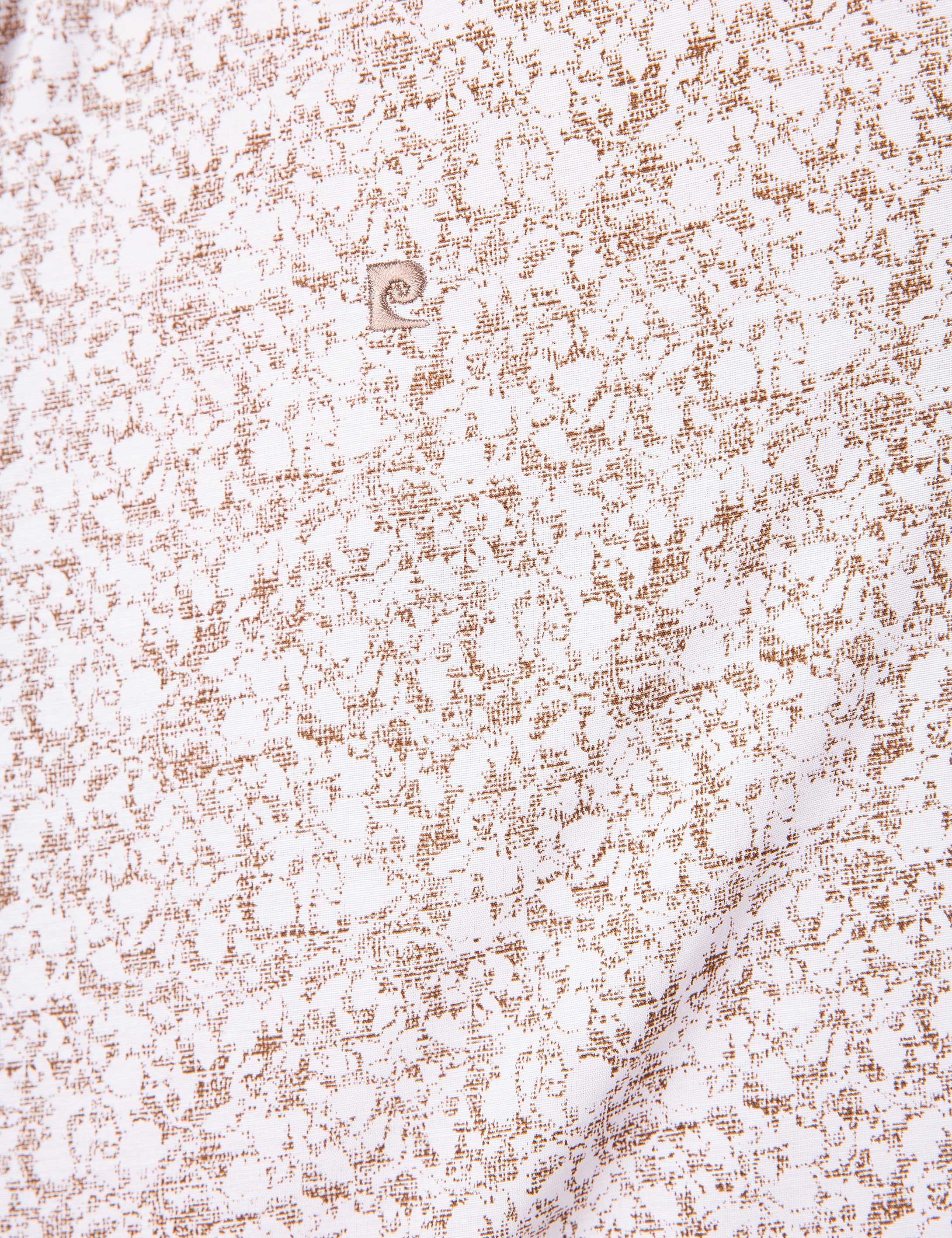 Bej Slim Fit Uzun Kollu Gömlek - 50211231001