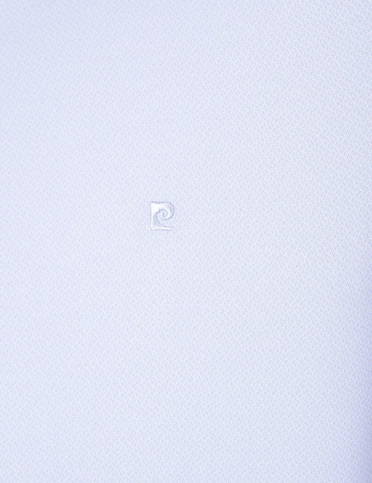 Açık Mavi Slim Fit Armürlü Gömlek - 50211258003