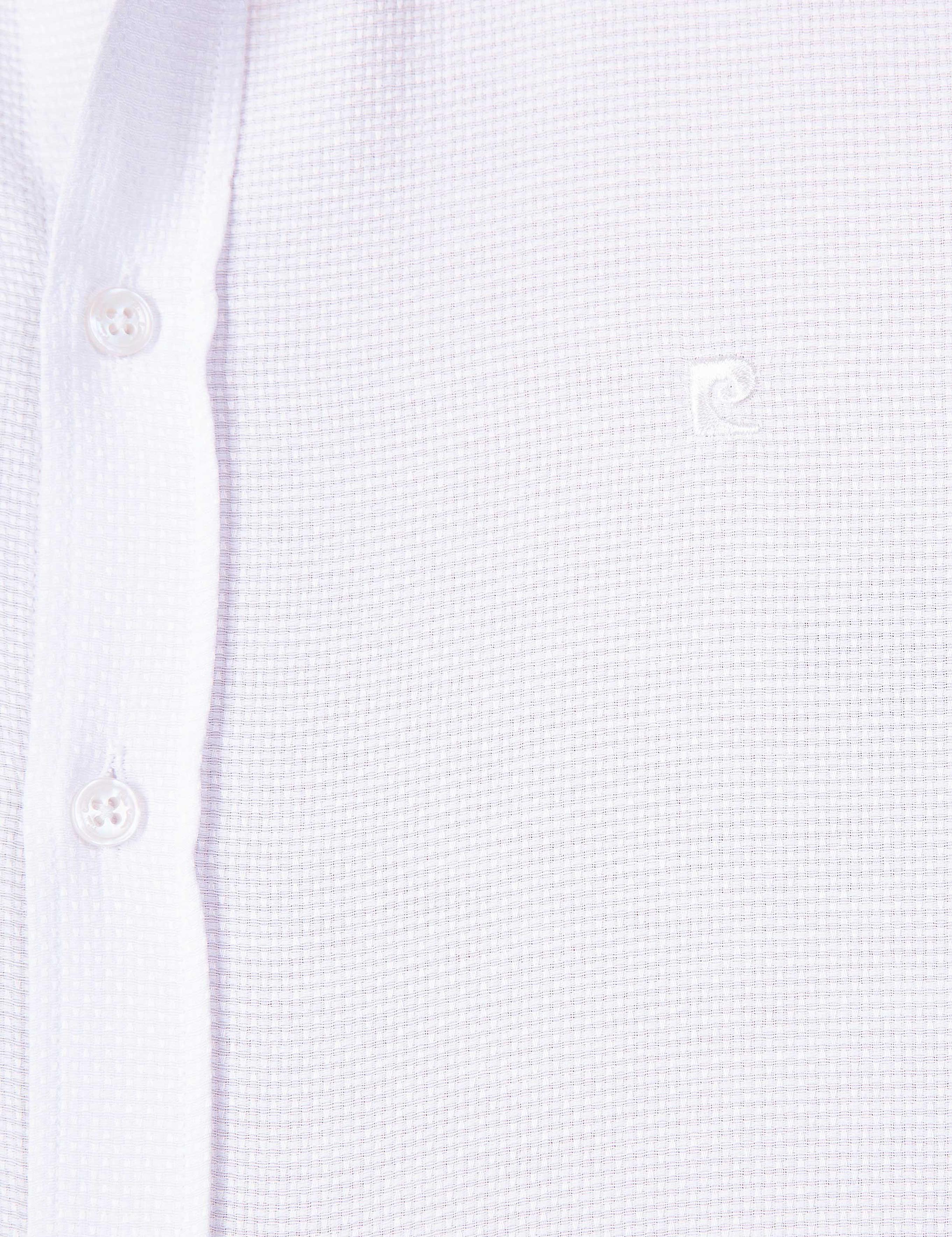 Beyaz Slim Fit Uzun Kollu Gömlek