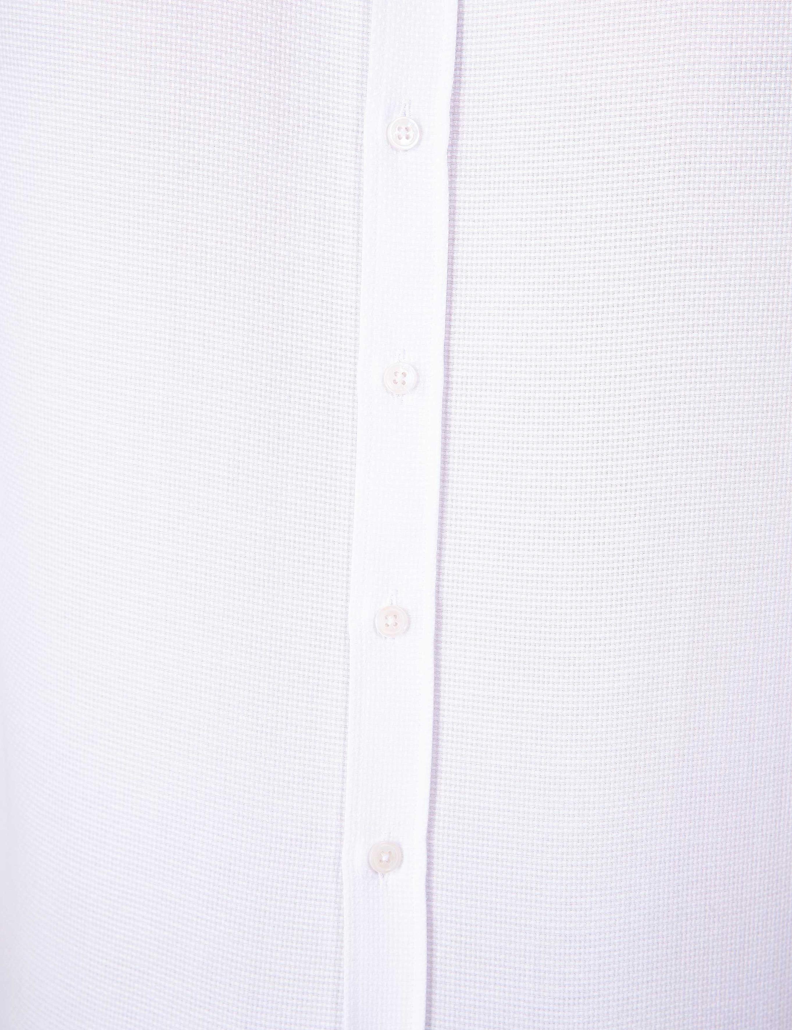 Beyaz Slim Fit Uzun Kollu Gömlek