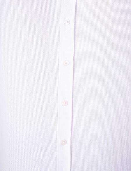 Beyaz Slim Fit Uzun Kollu Gömlek - 50211260020