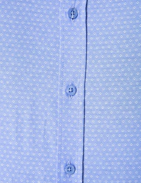 Koyu Mavi Slim Fit Gömlek - 50211261013