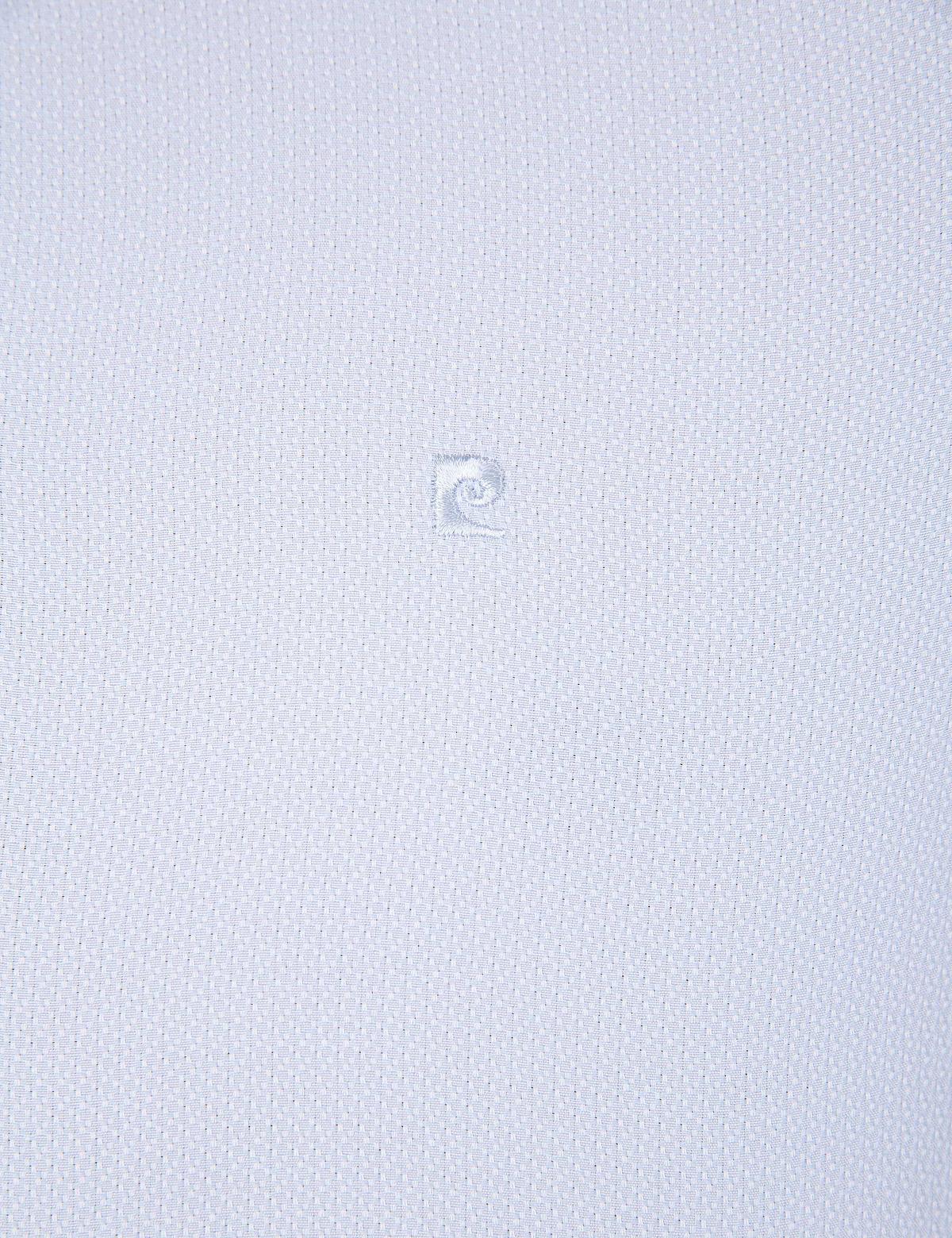 Açık Mavi Slim Fit Armürlü Gömlek - 50211262003