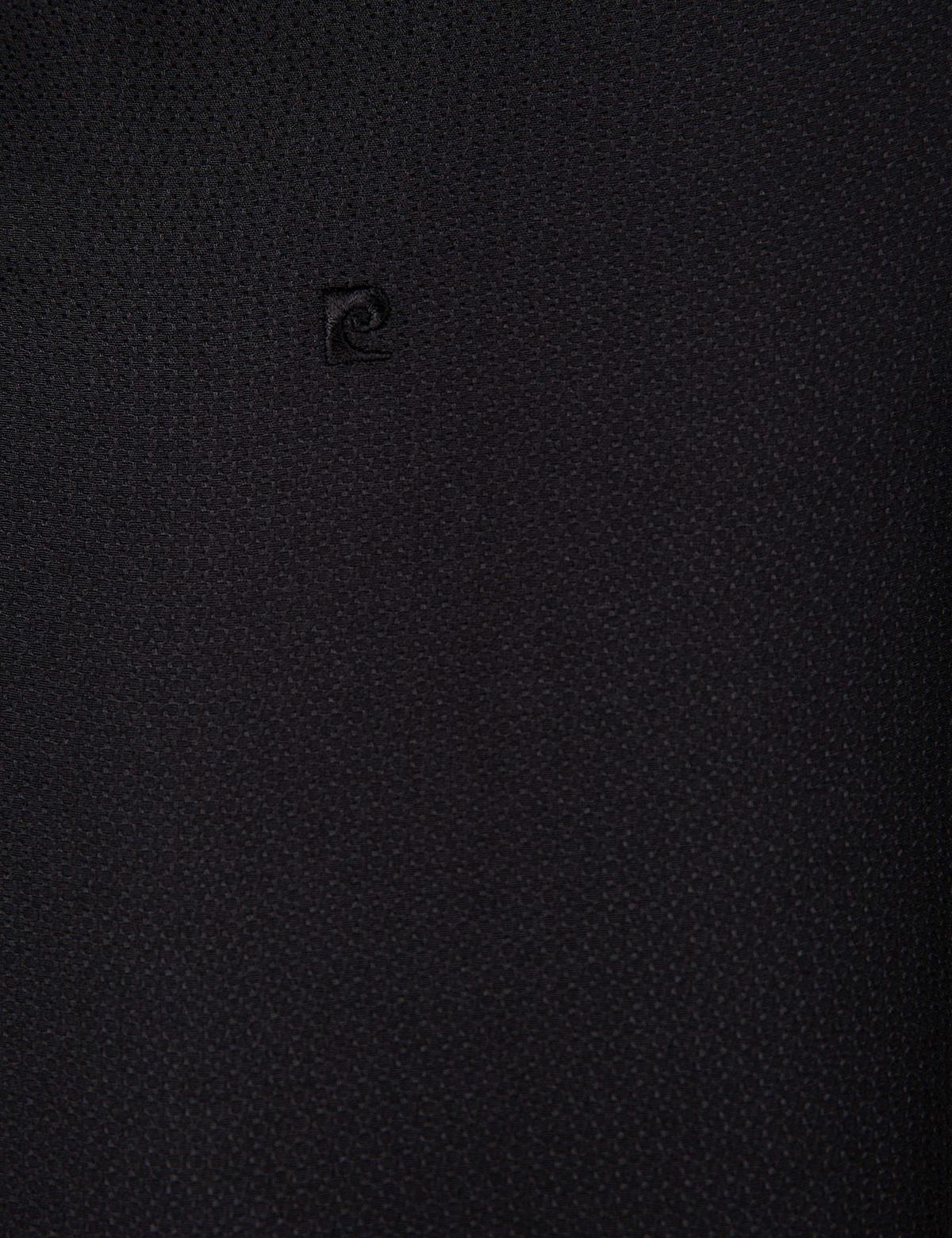 Siyah Slim Fit Armürlü Gömlek - 50211262038