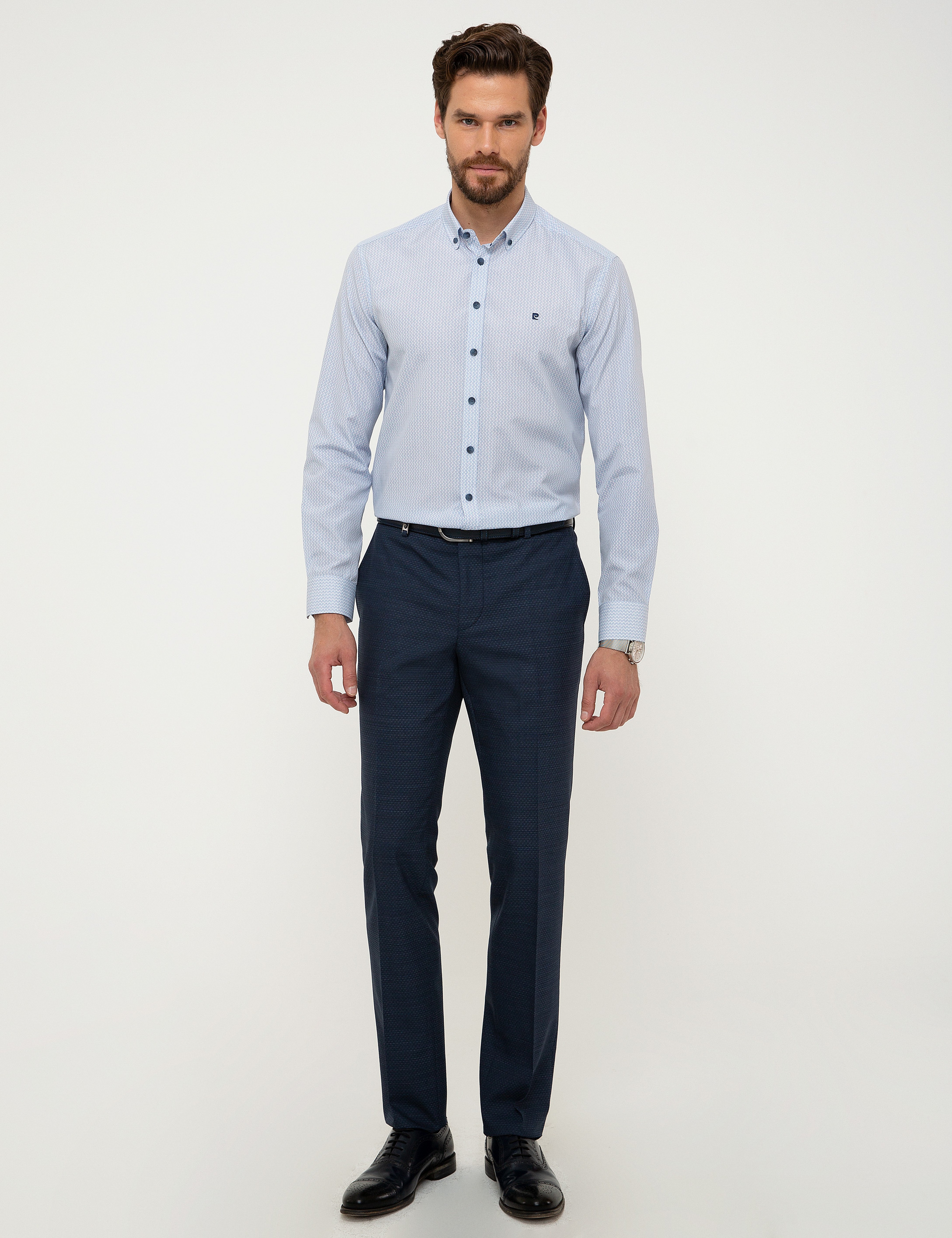 Mavi Slim Fit Gömlek