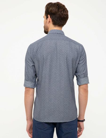 Lacivert Slim Fit Gömlek - 50211265001