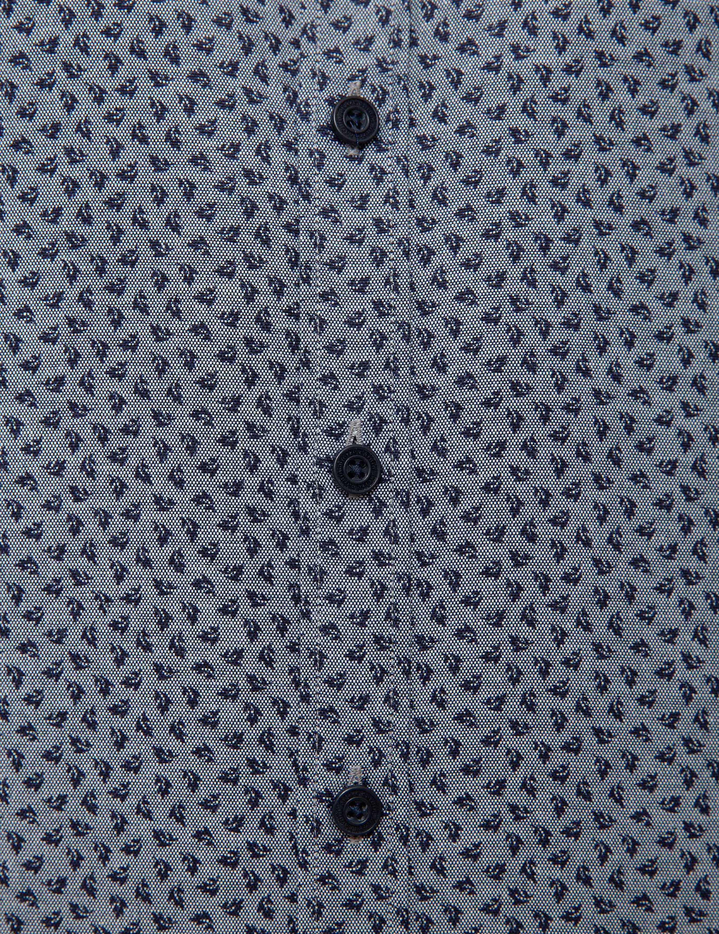 Lacivert Slim Fit Gömlek