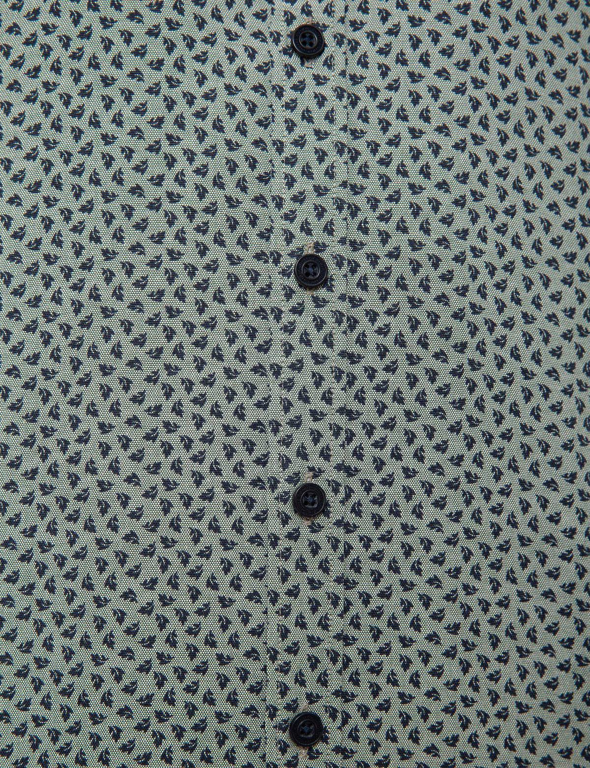 Koyu Yeşil Slim Fit Gömlek - 50211265010