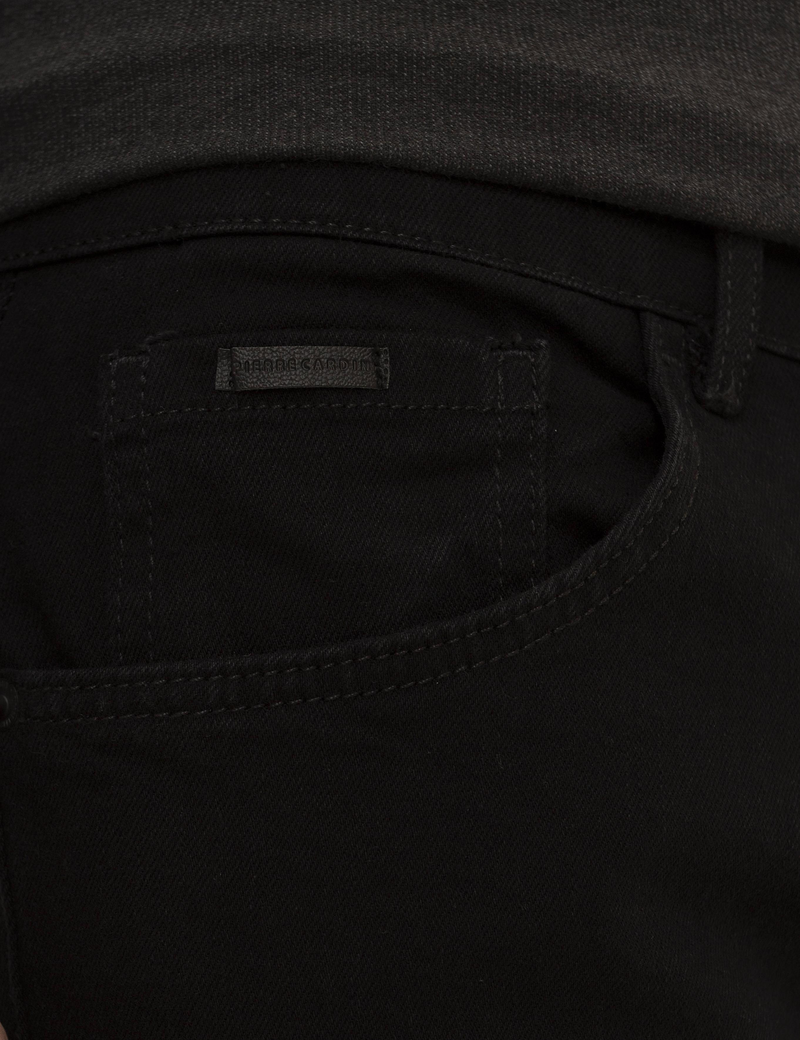 Siyah Regular Fit Denim Pantolon