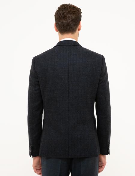Lacivert Slim Fit Ceket - 50211375089