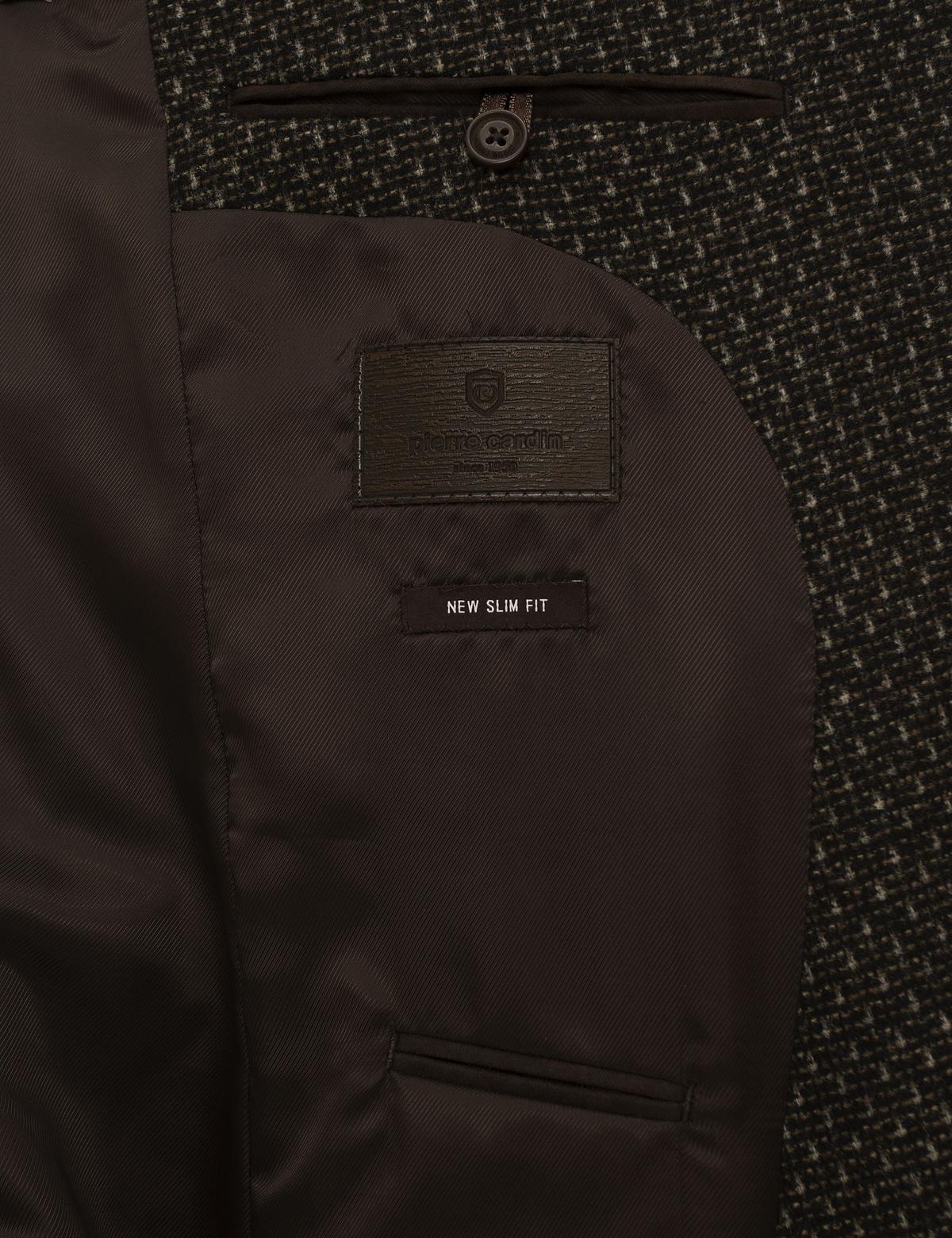 Kahverengi Ex. Slim Fit Ceket - 50211379017