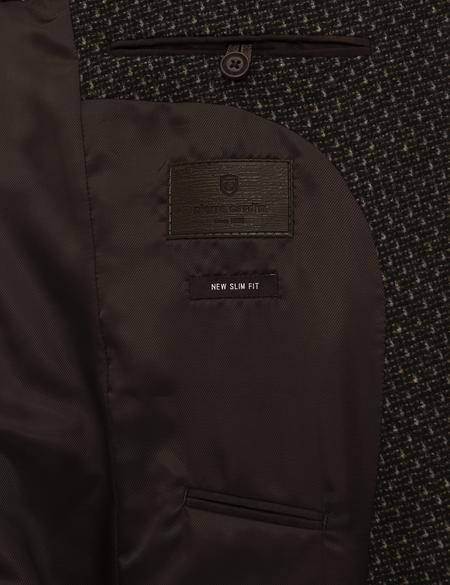 Kahverengi Ex. Slim Fit Ceket - 50211379017