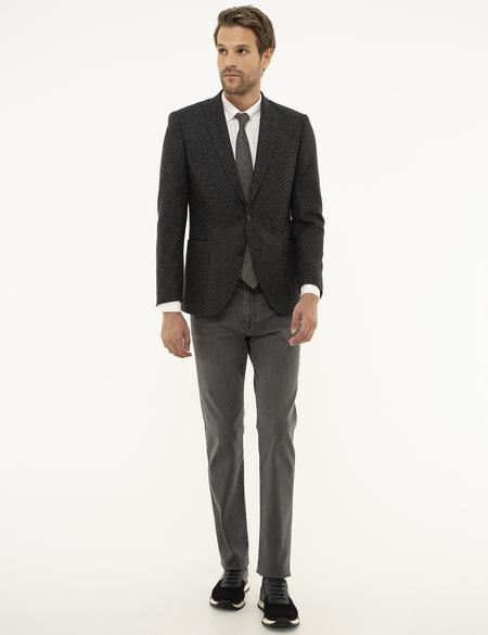 Lacivert Ex. Slim Fit Ceket - 50211379053