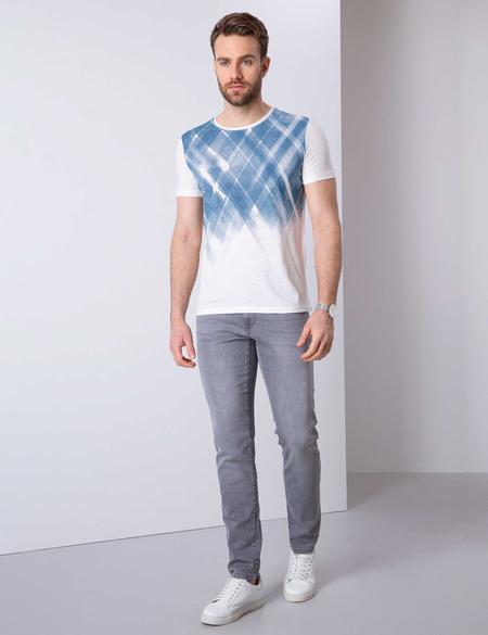 İndigo Slim Fit Tişört - 50212309040