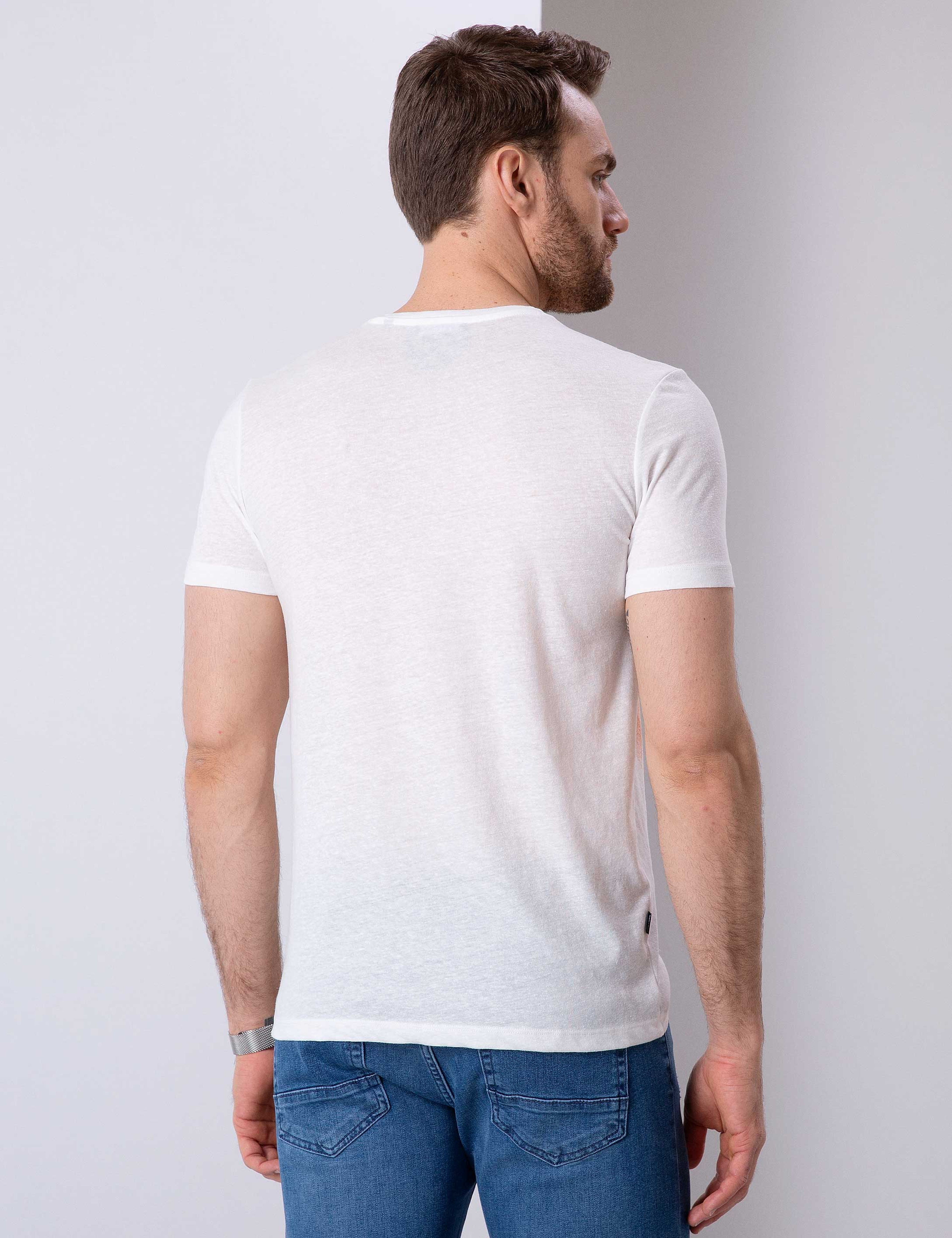 Kahverengi Slim Fit Tişört