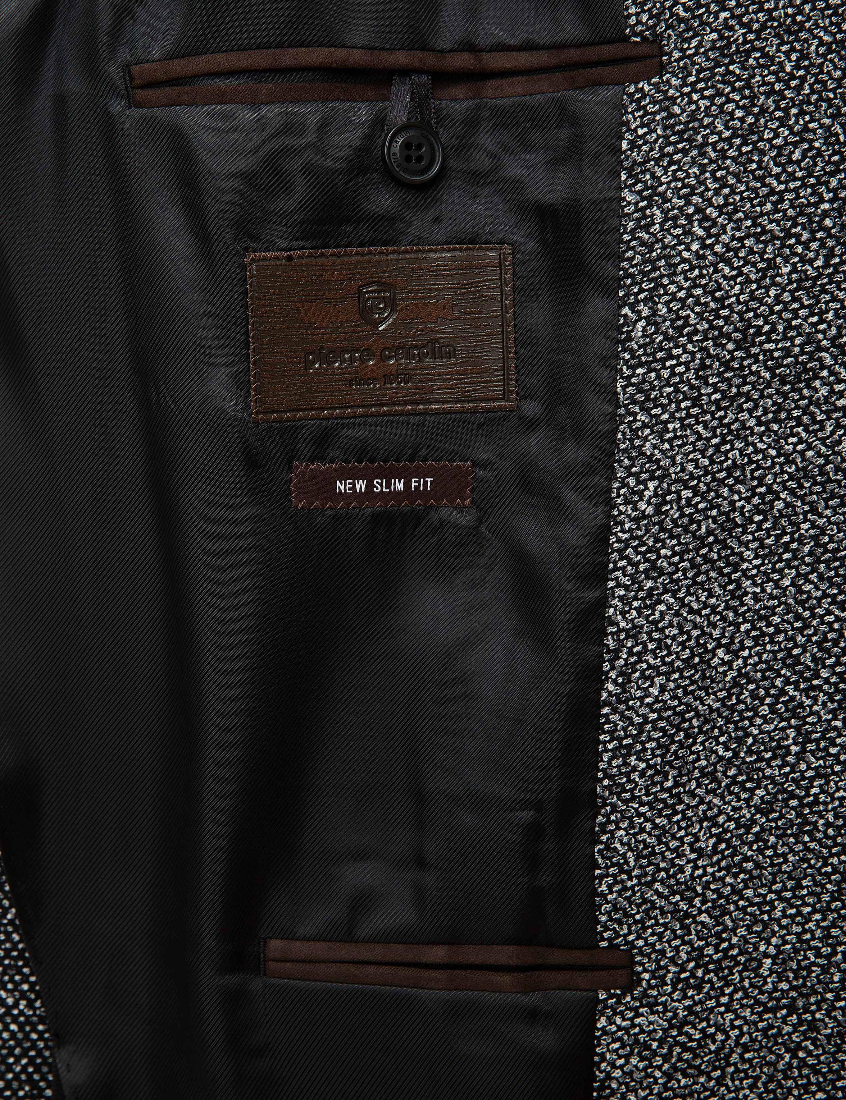 Gri Ekstra Slim Fit Ceket