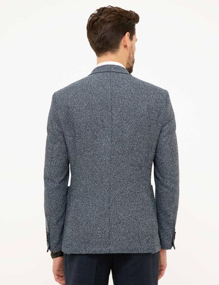Açık Lacivert Ekstra Slim Fit Ceket - 50213470113