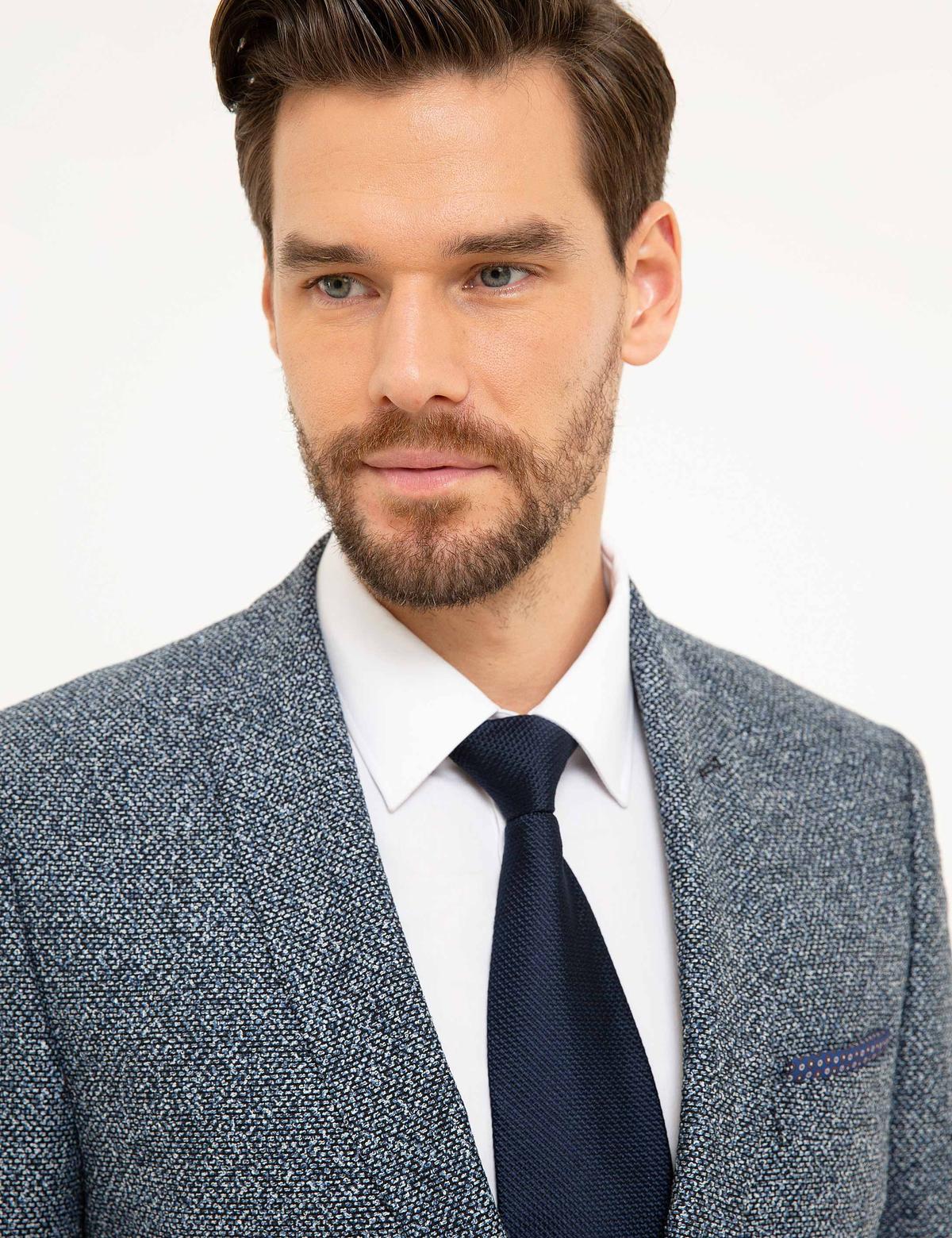 Açık Lacivert Ekstra Slim Fit Ceket