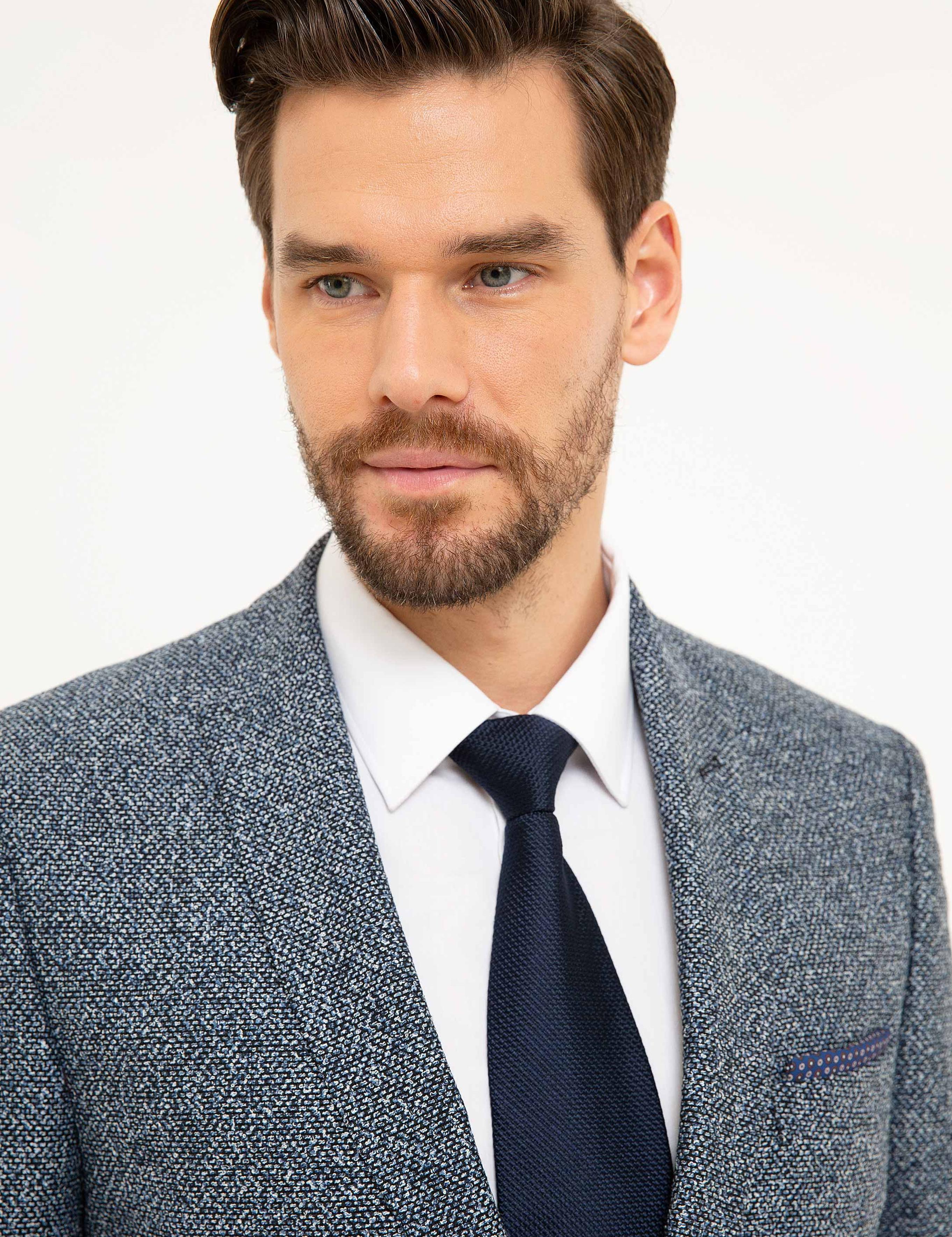 Açık Lacivert Ekstra Slim Fit Ceket