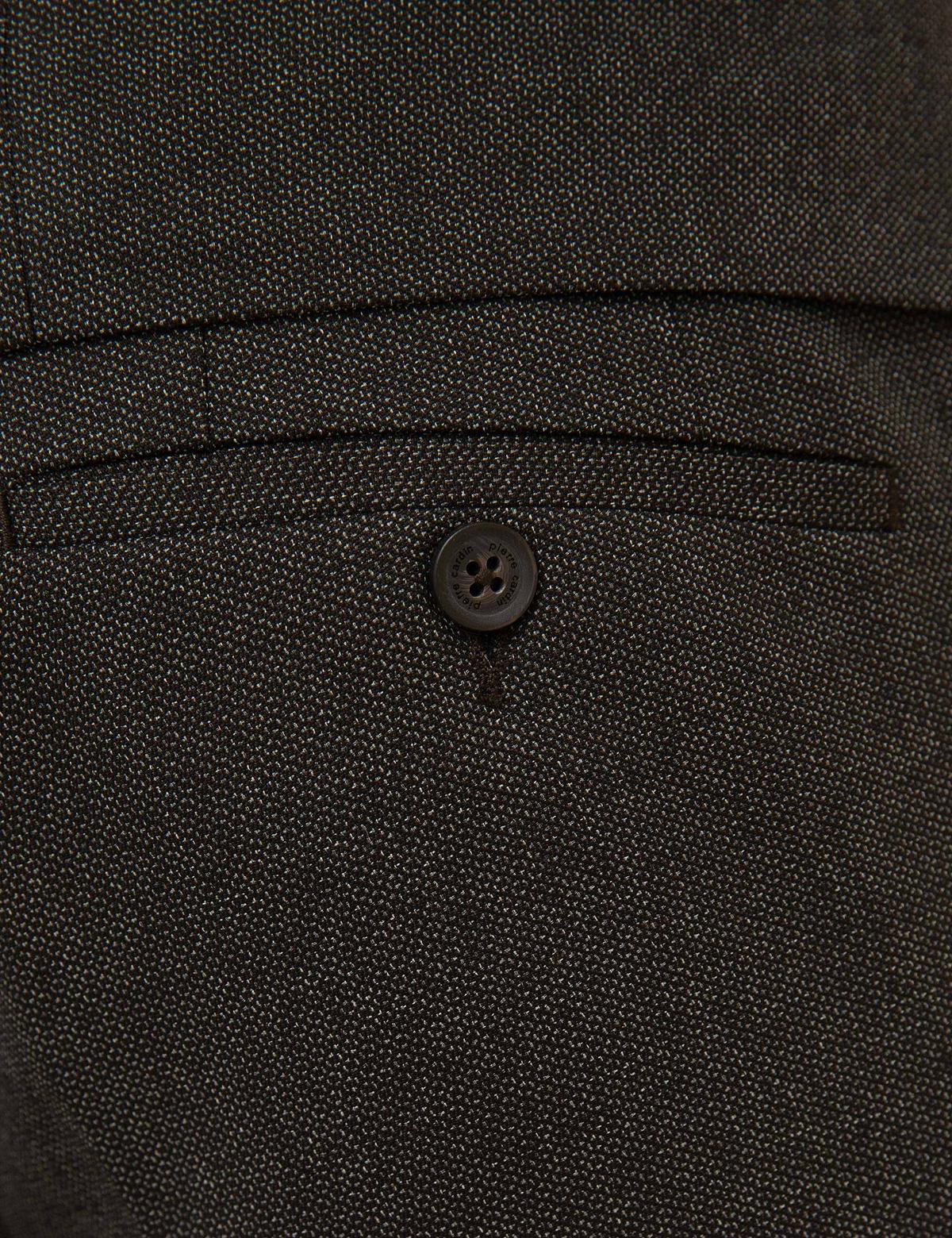 Kahverengi Slim Fit Takım Elbise - 50213478041