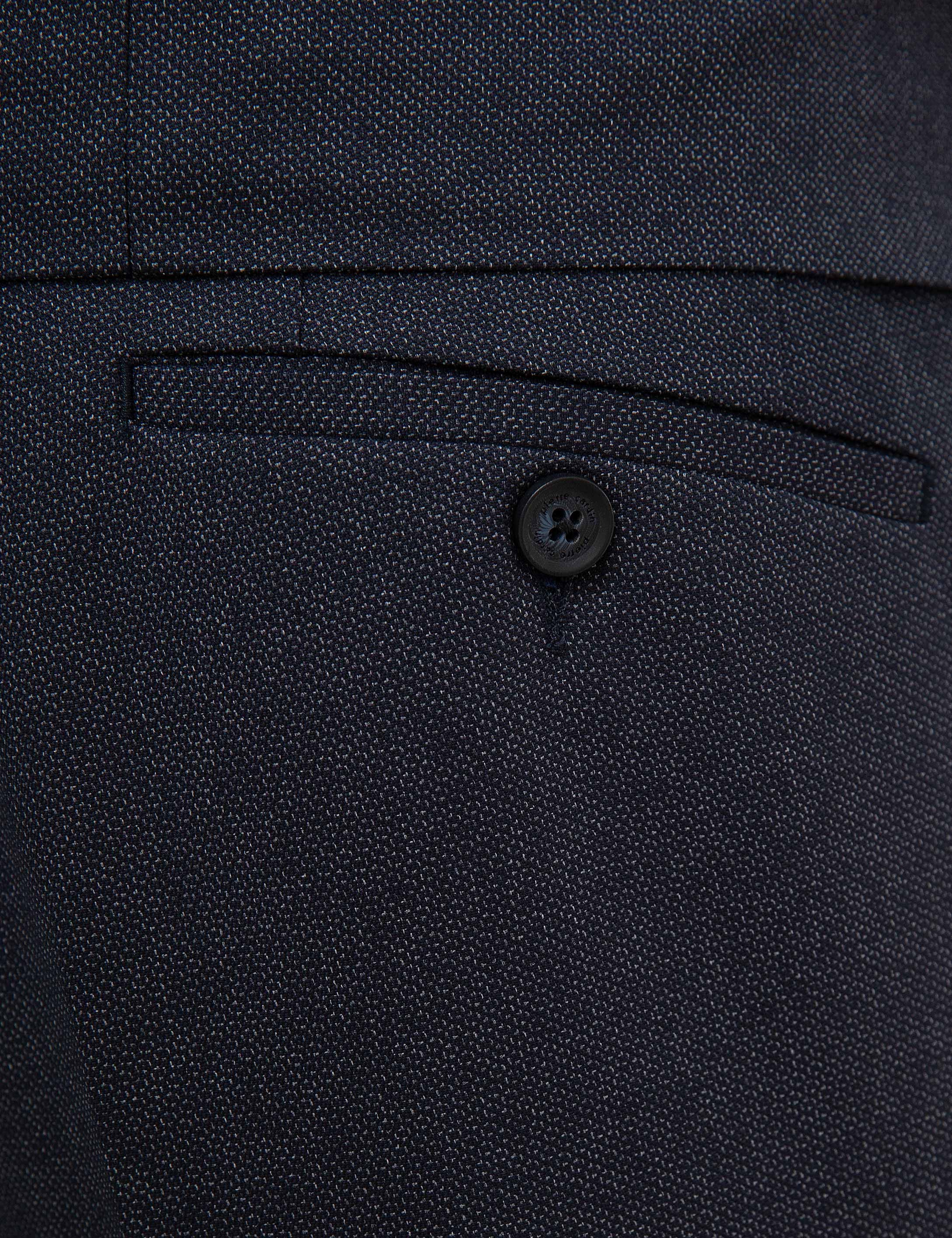 Lacivert Slim Fit Takım Elbise - Image 6