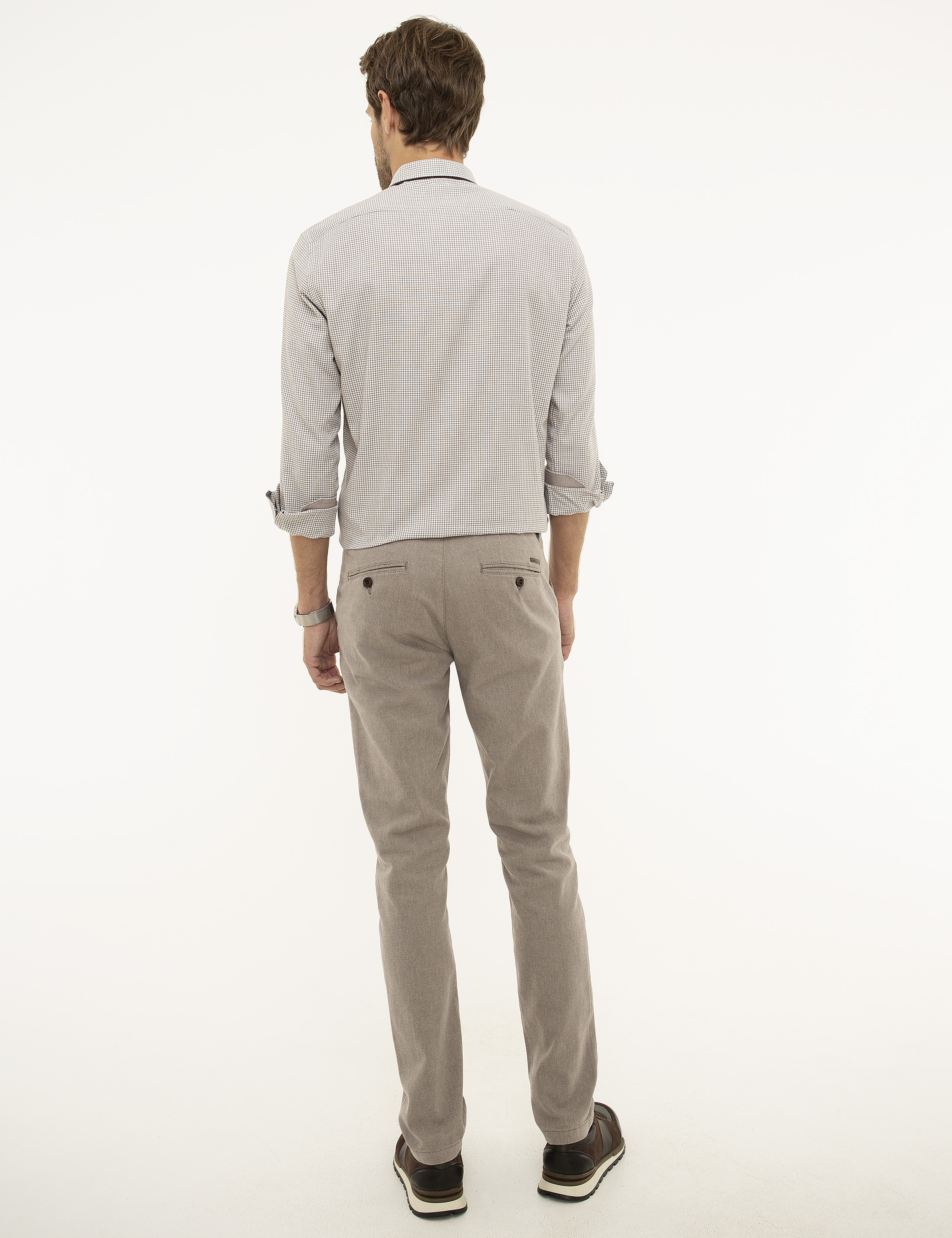 Taş Slim Fit Chino Pantolon - Image 3