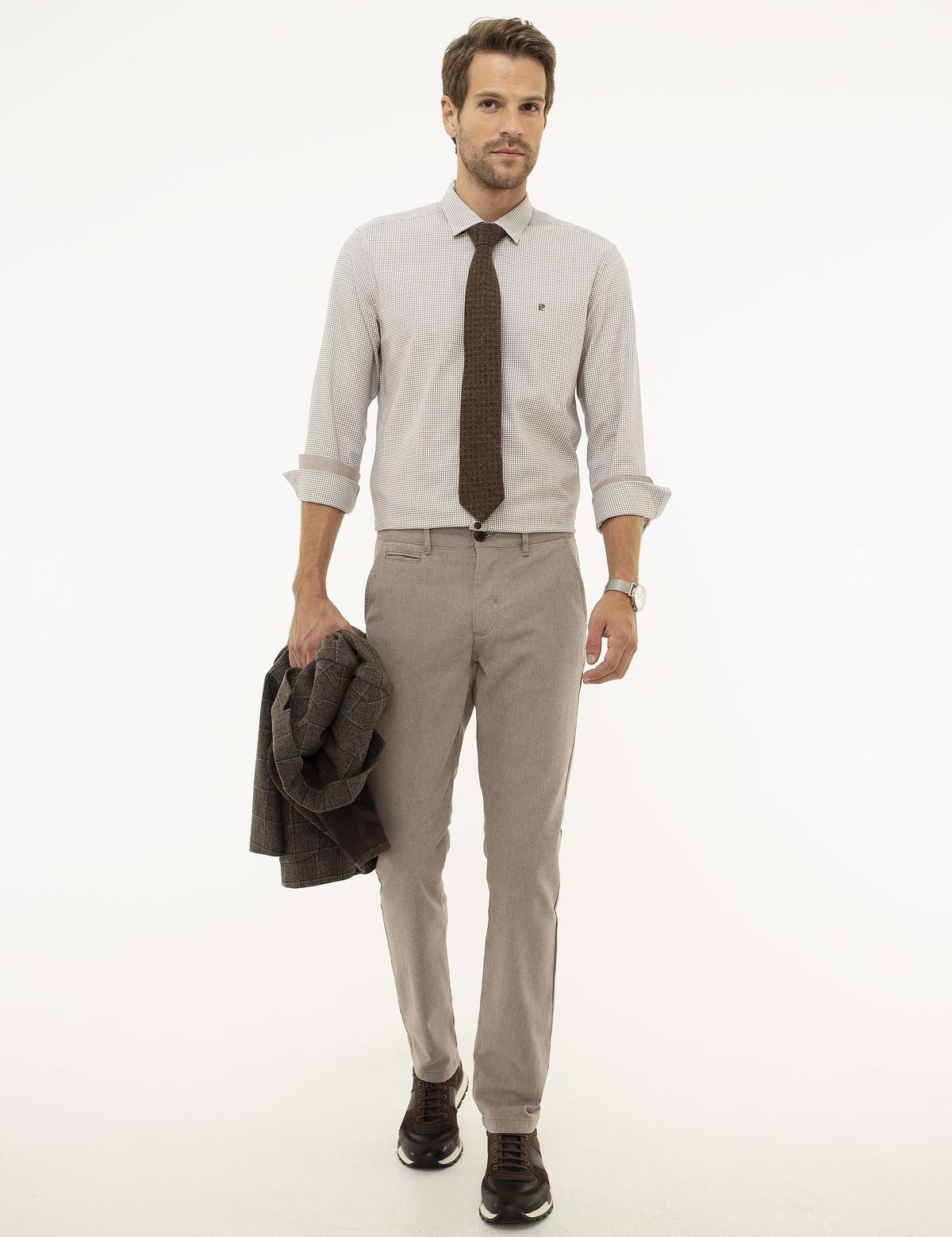 Taş Slim Fit Chino Pantolon