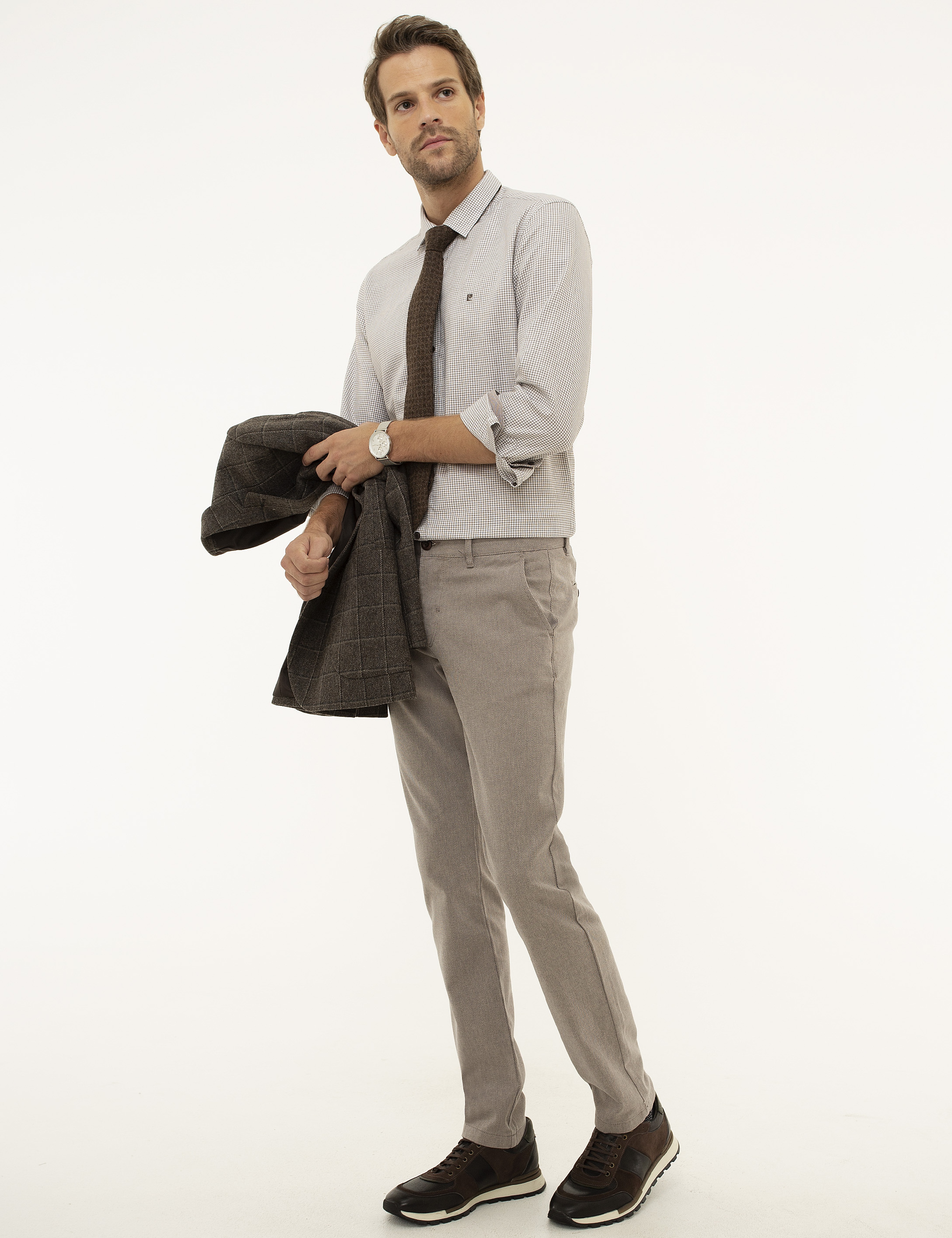 Taş Slim Fit Chino Pantolon - Image 2