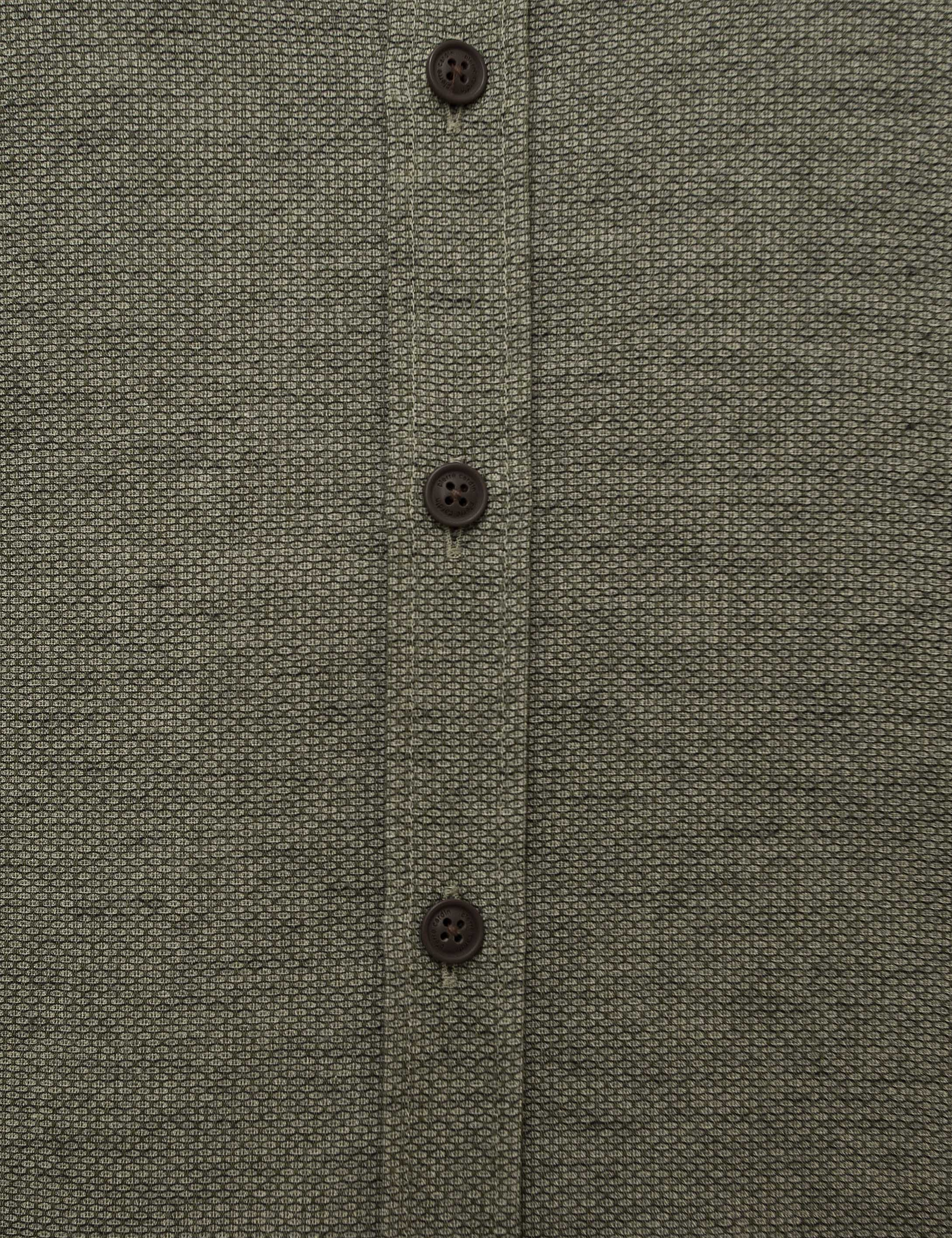 Yeşil Slim Fit Gömlek - Image 6