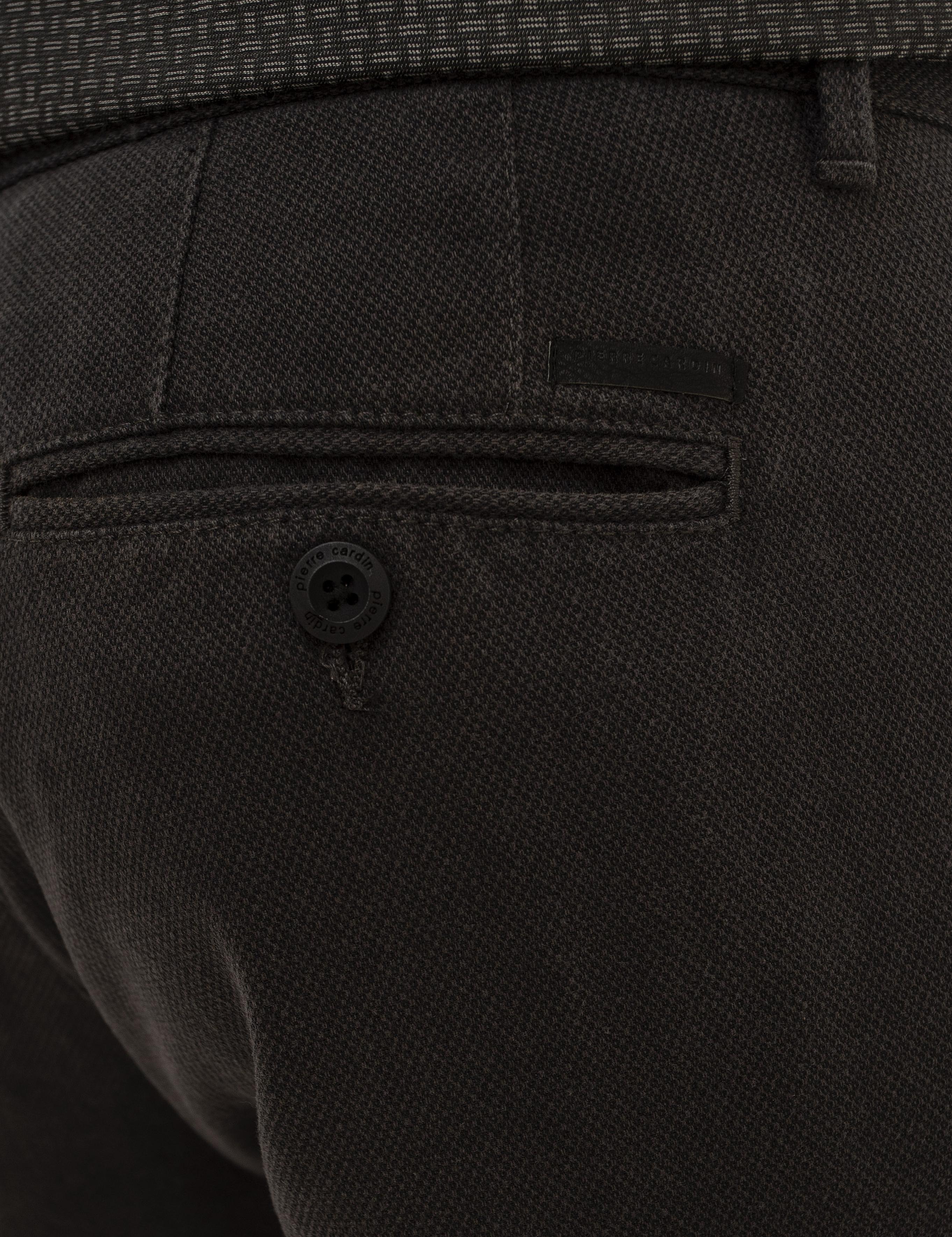 Siyah Slim Fit Kanvas Pantolon