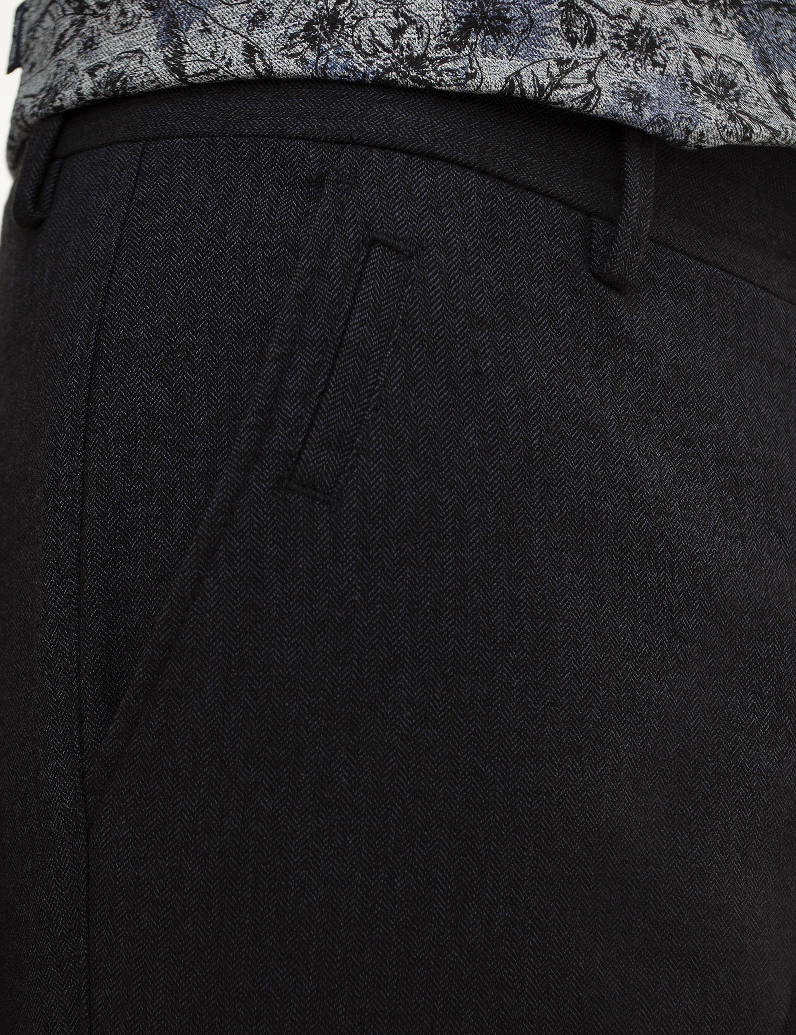 Açık Lacivert Slim Fit Kanvas Pantolon