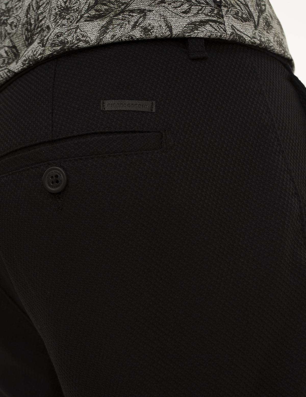 Siyah Slim Fit Kanvas Pantolon - 50210270109