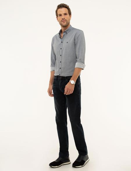 Petrol Straight Fit Denim Pantolon - 50210490004