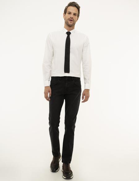 Antrasit Slim Fit Denim Pantolon - 50210493033