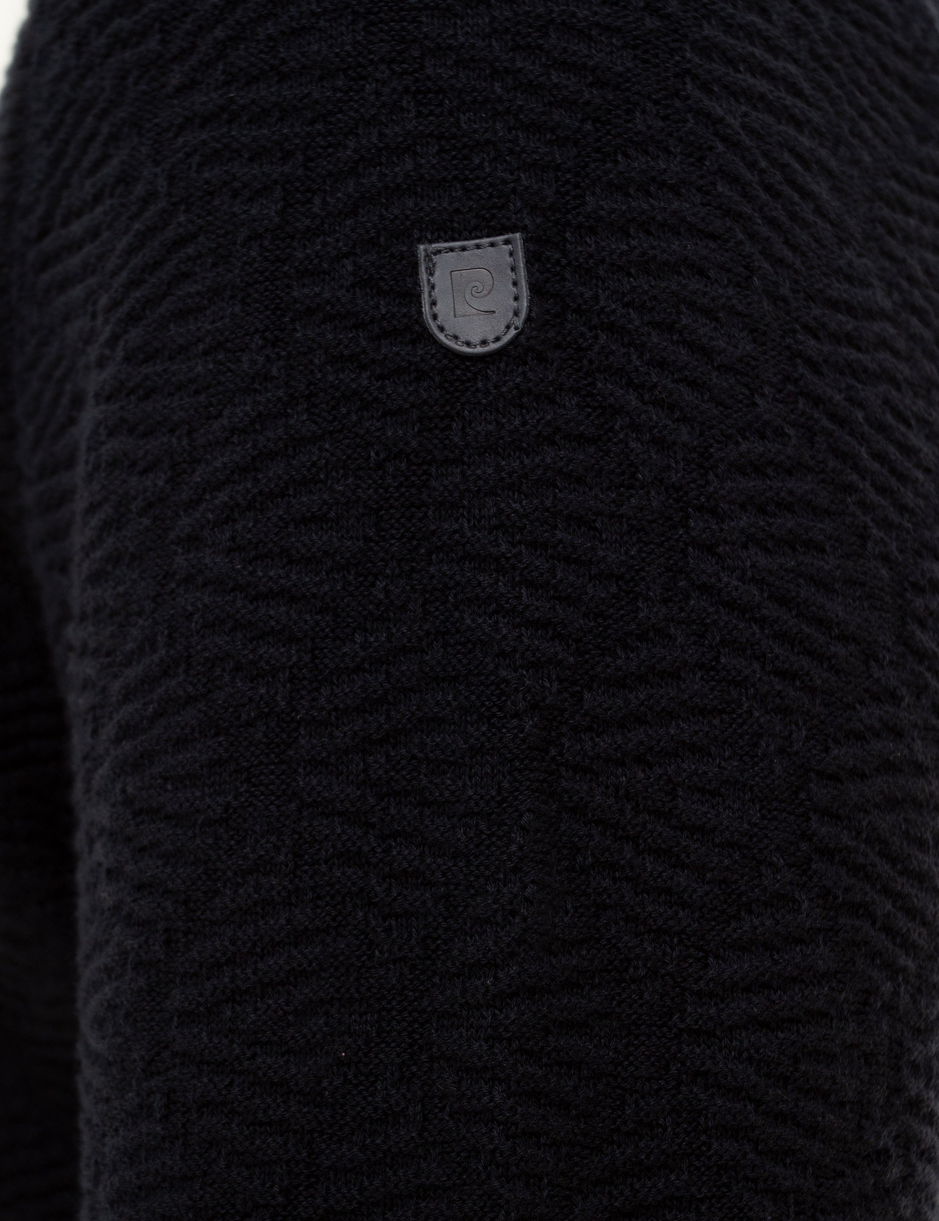 Koyu Lacivert Slim Fit Triko Kazak - Image 6