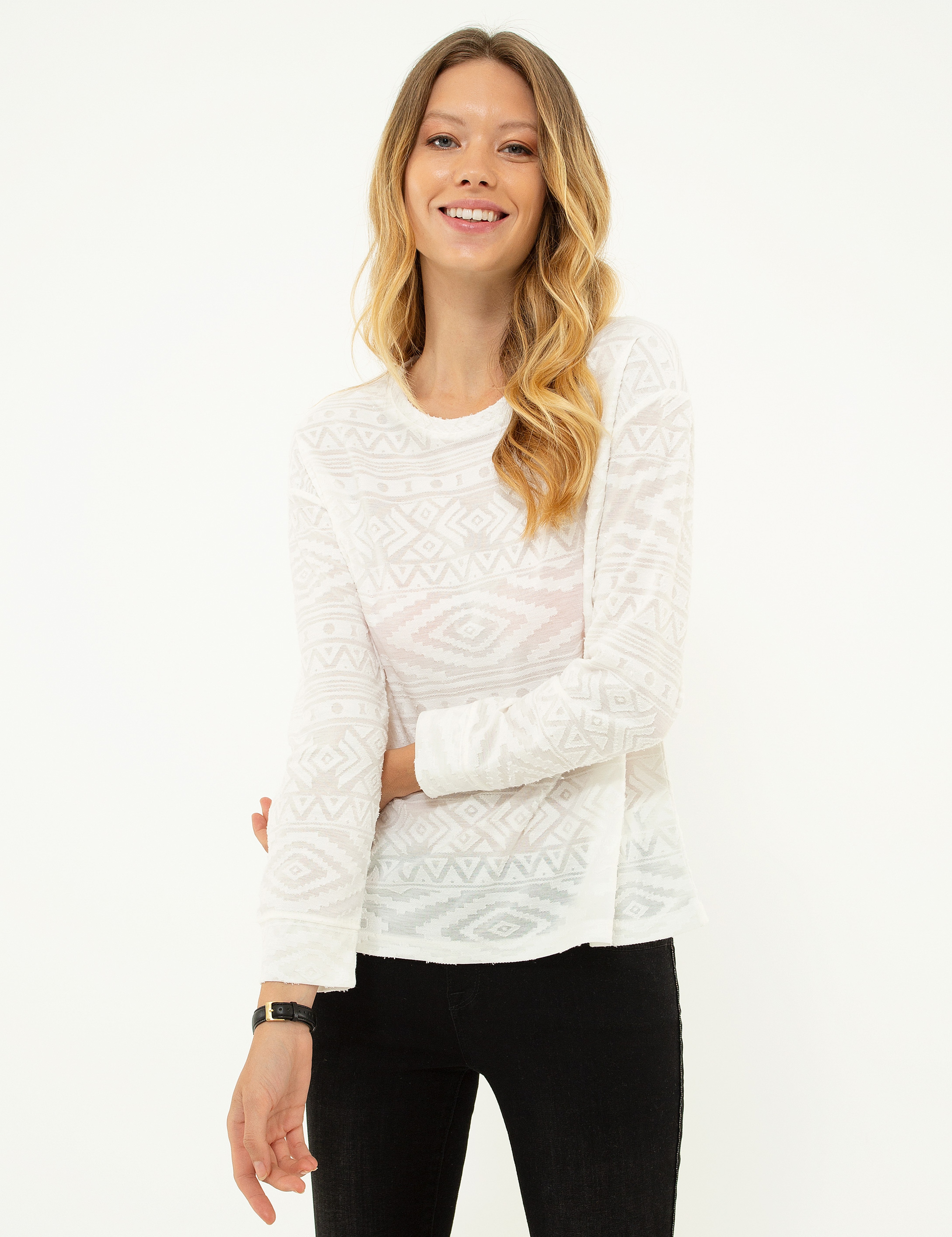 Ekru Sweatshirt - Image 2