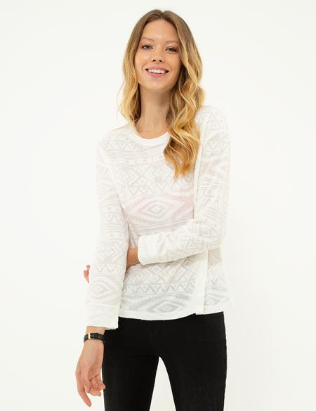 Ekru Sweatshirt - 50214217016