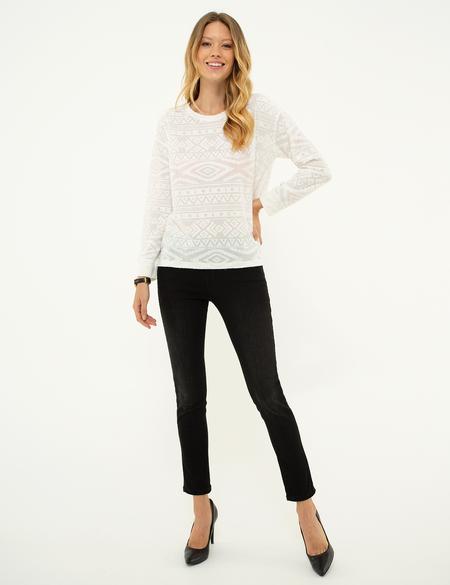 Ekru Sweatshirt - 50214217016