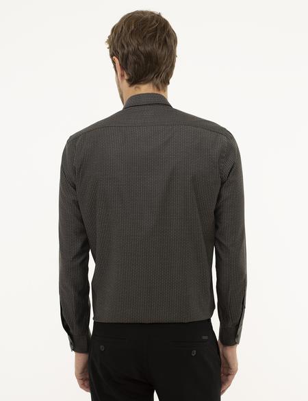Siyah Slim Fit Gömlek - 50209618010