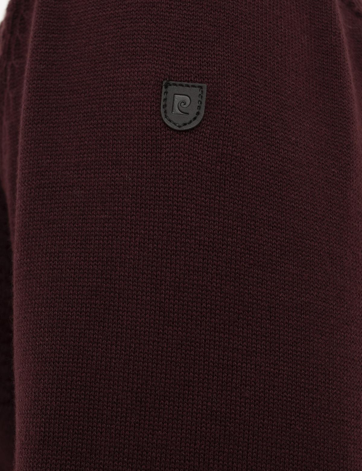 Bordo Slim Fit Kazak - 50210747016