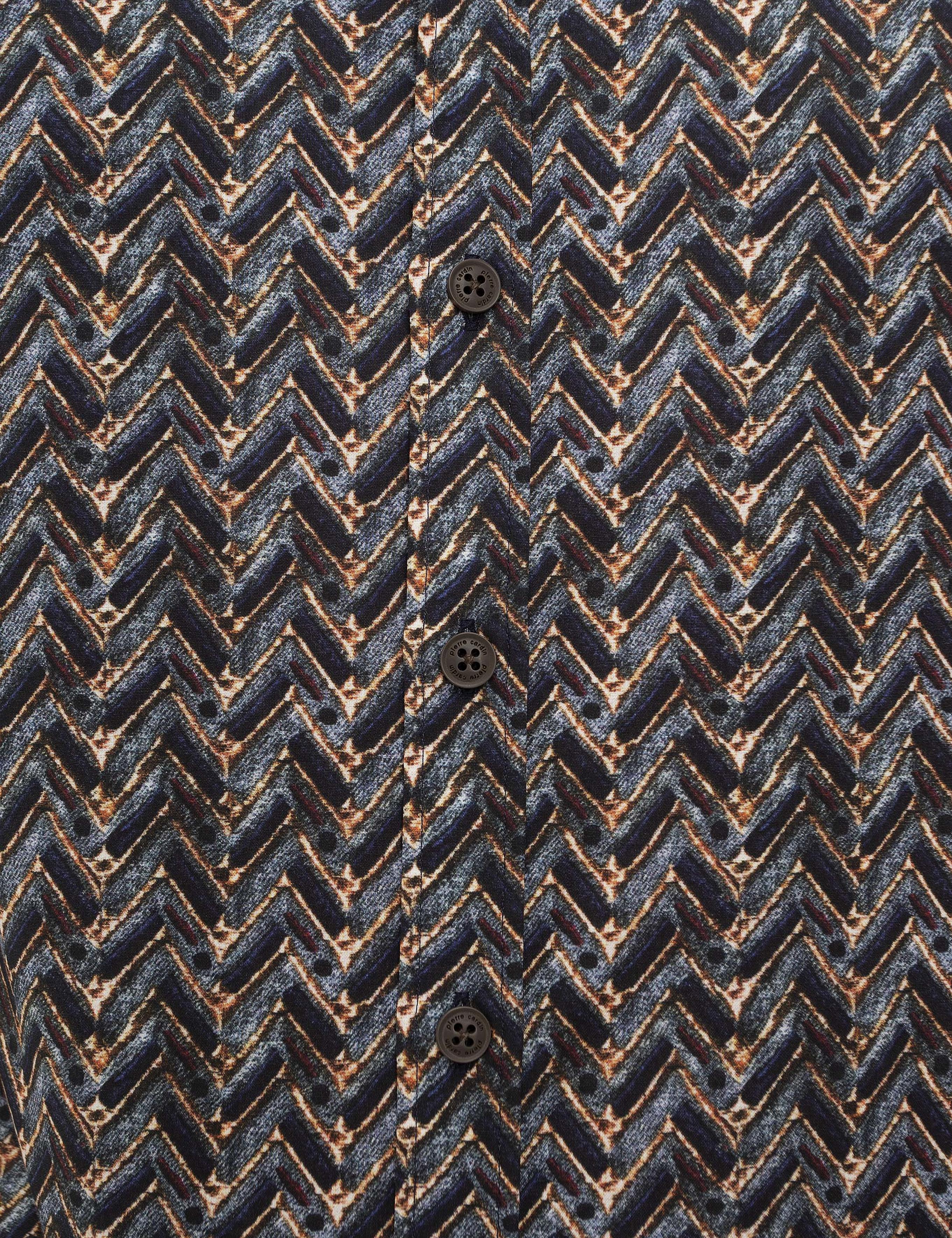 Lacivert Slim Fit Uzun Kollu Gömlek