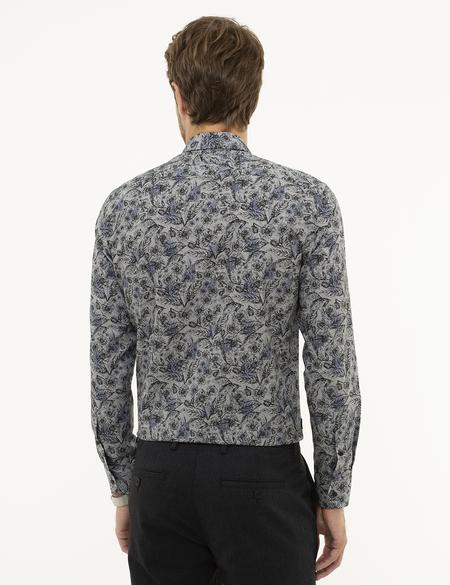 Lacivert Slim Fit Gömlek - 50209575010