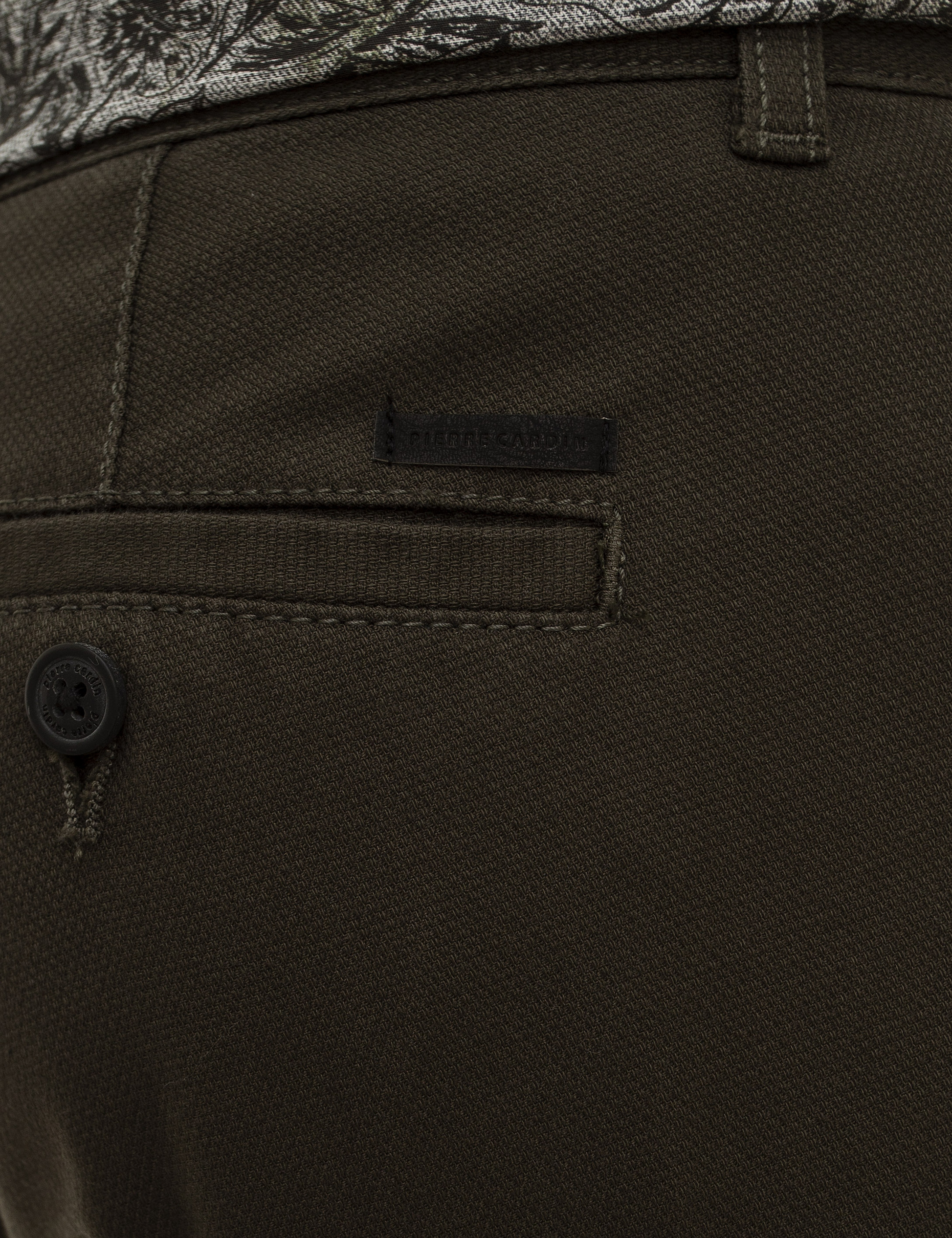 Haki Slim Fit Kanvas Pantolon