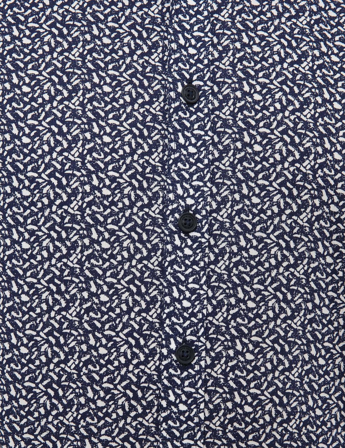 Lacivert Slim Fit Uzun Kollu Gömlek - 50209589001